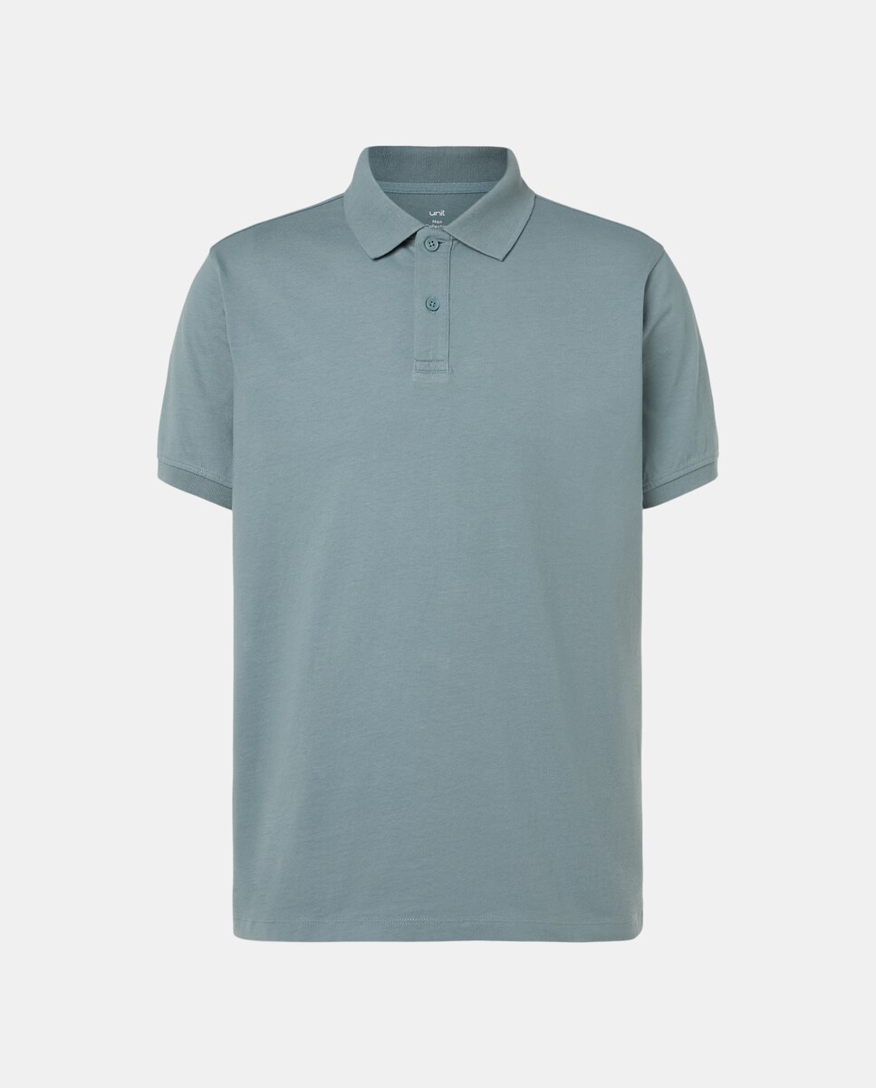Polo de hombre manga corta liso single jersey · Unit · El Corte Inglés