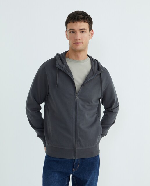 Imagen 0 de Sudadera de hombre chaqueta cremallera capucha