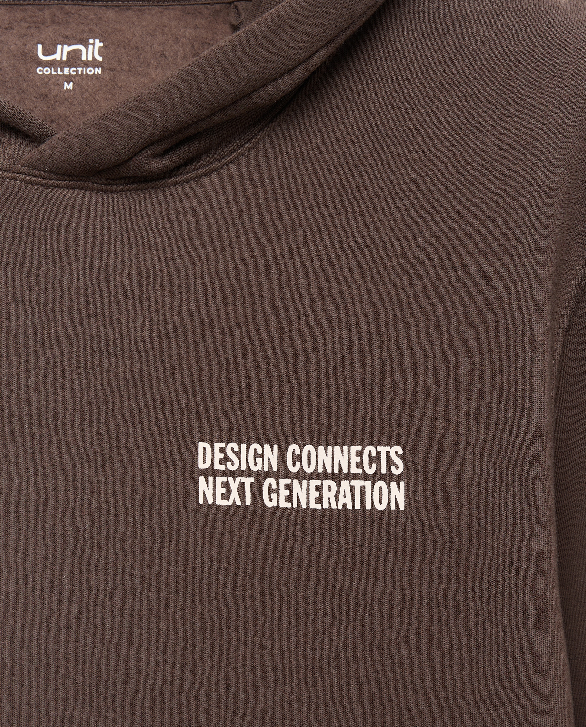 Sudadera de hombre canguro hoodie next generation Marrón-5
