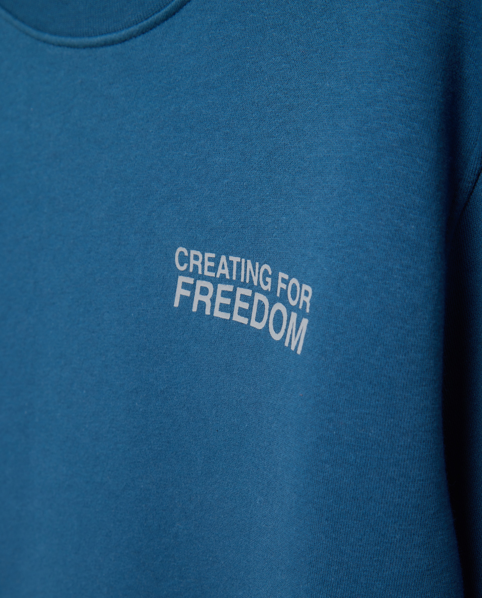 Sudadera de hombre cuello caja MUSIC DIVISION 430 Azul oscuro-5