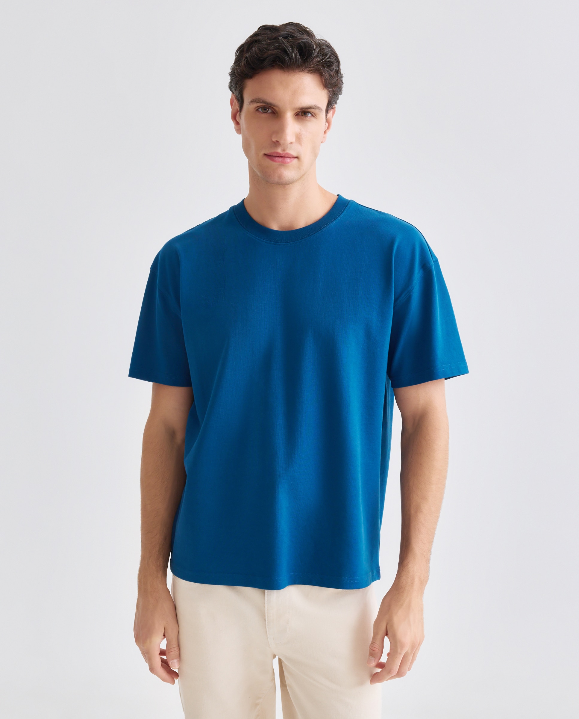 Imagen 0 de Camiseta de hombre manga corta lisa 280 gr