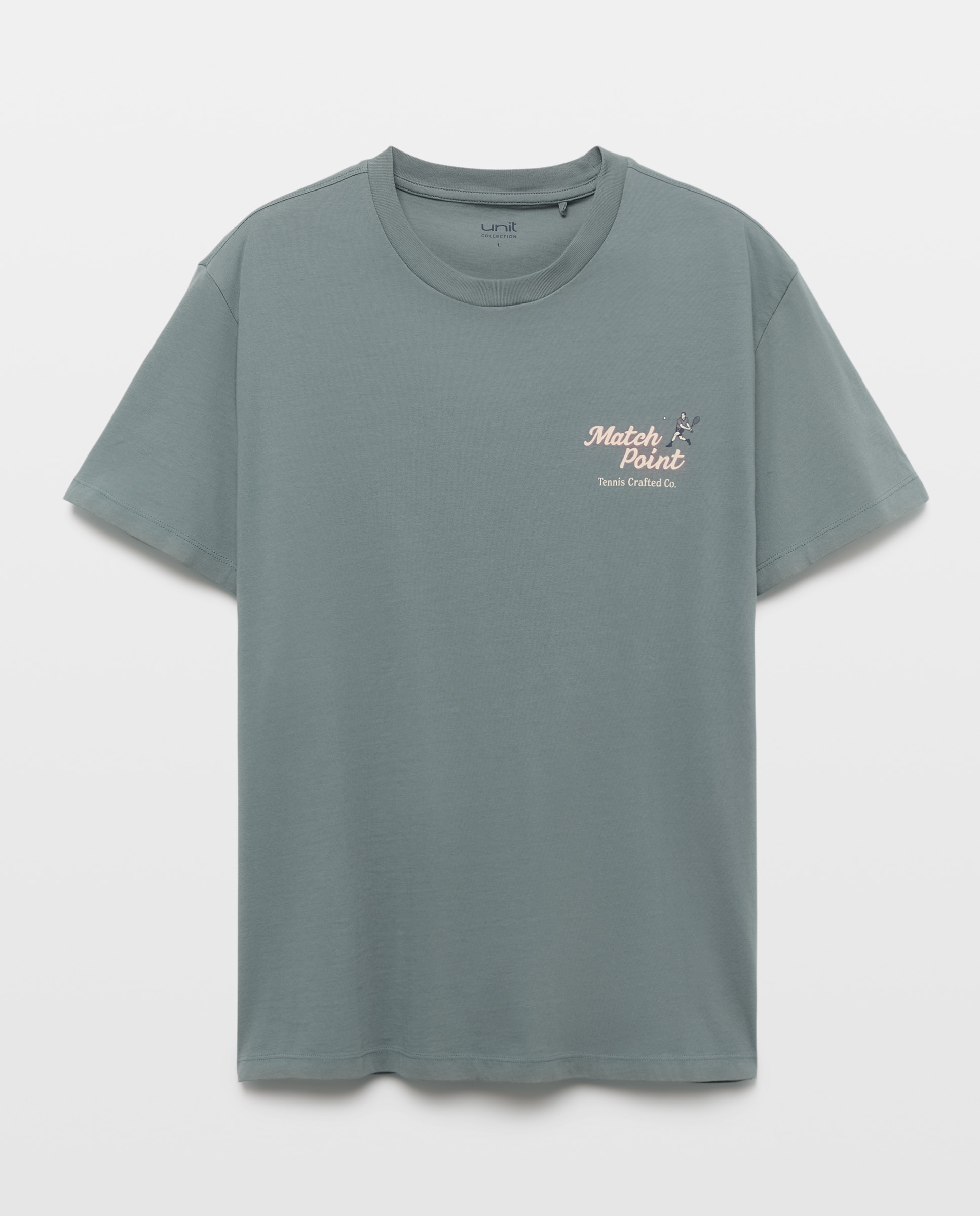 Imagen 0 de Camiseta de hombre manga corta cuello redondo