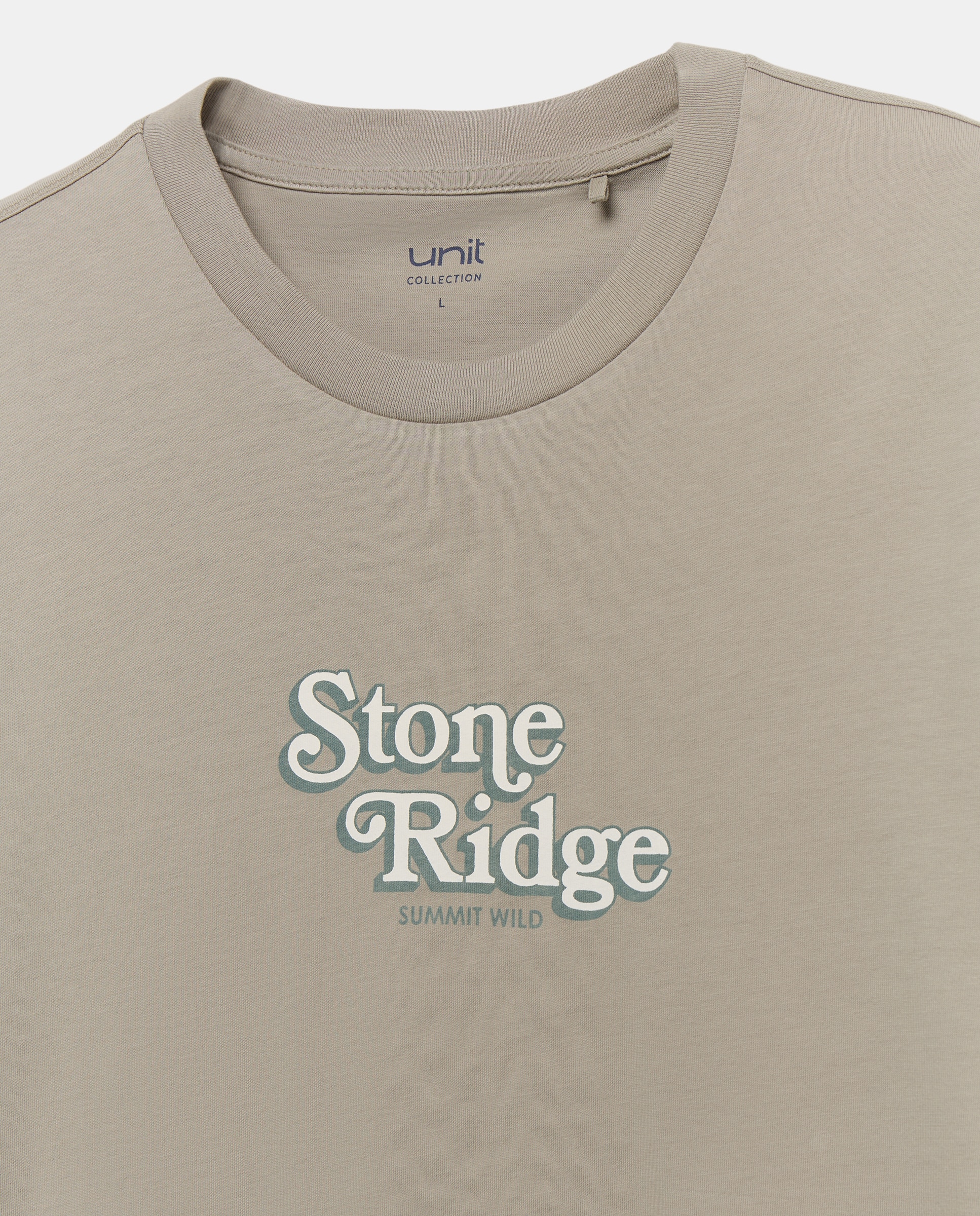 Camiseta de hombre manga corta cuello redondo 500 VERDE-2