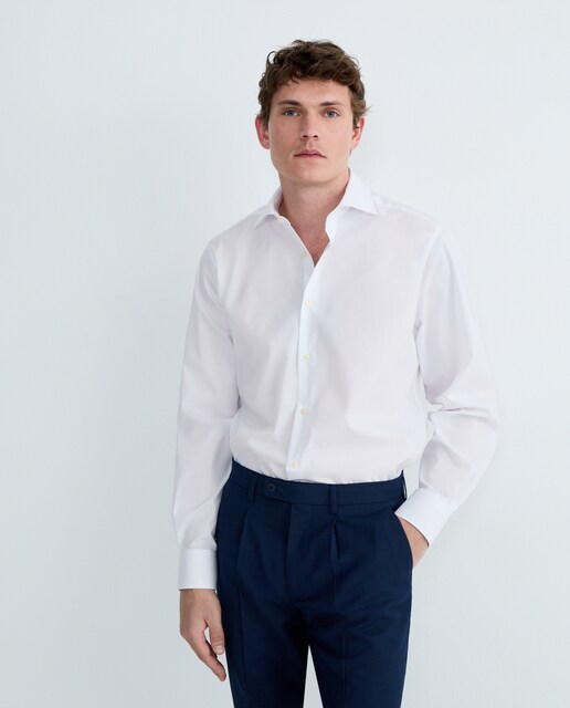 Imagen 0 de Camisa vestir hombre estructura clásica fit