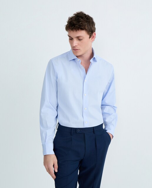 Imagen 0 de Camisa vestir hombre lisa regular fit