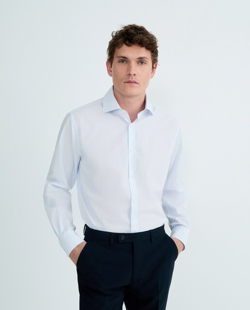 Imagen 0 de Camisa vestir hombre rayas regular fit