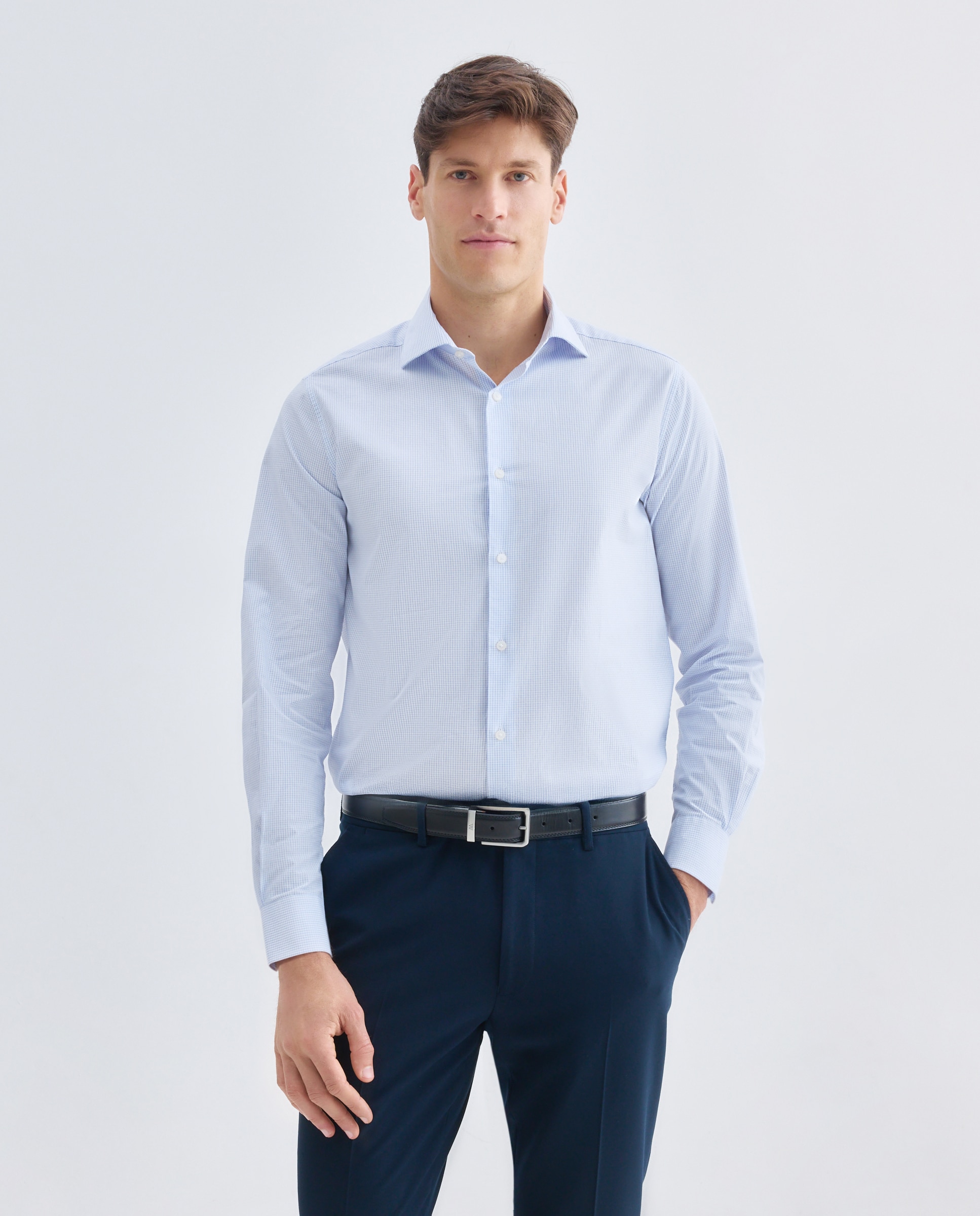 Imagen 0 de Camisa vestir hombre slim fit