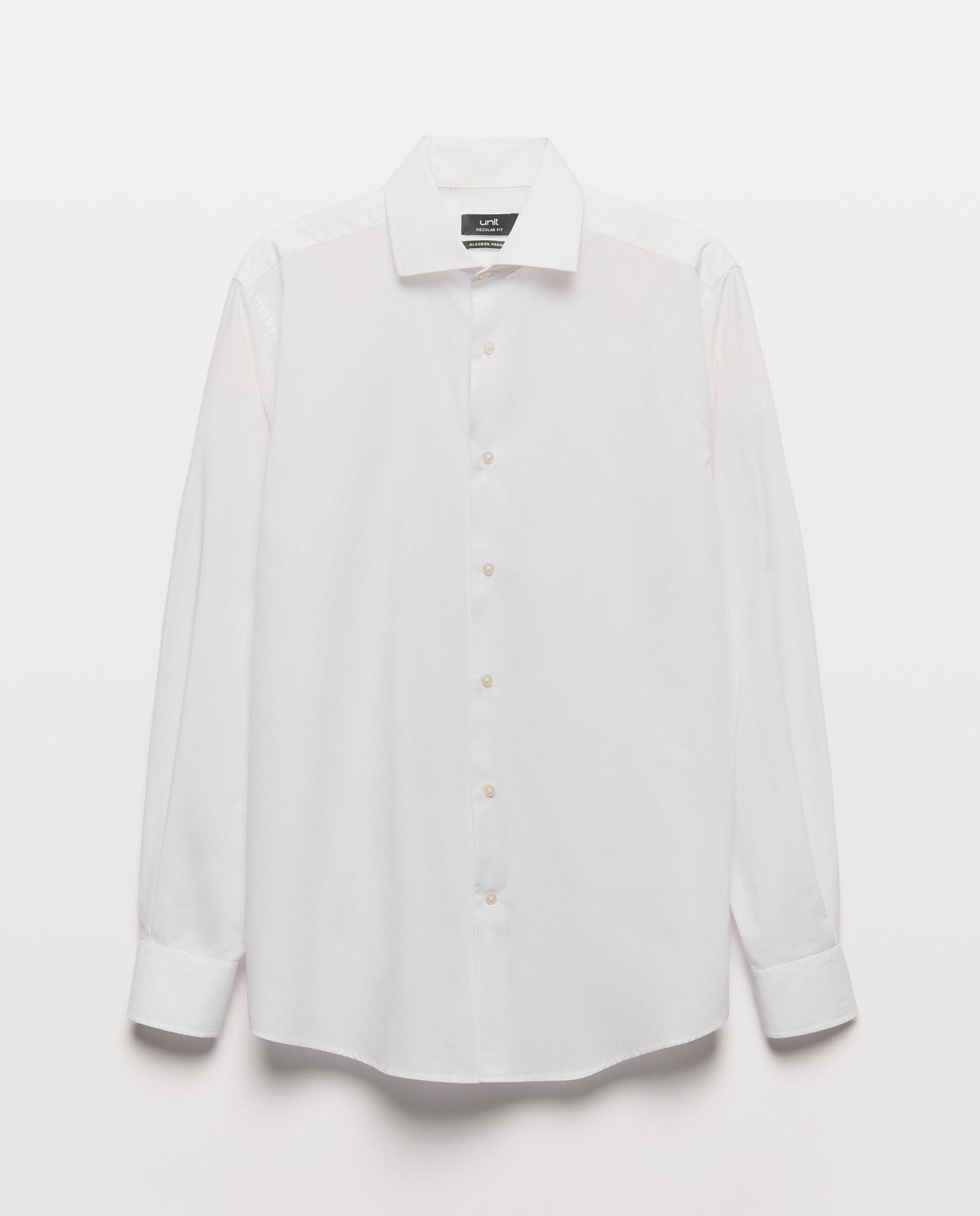 Camisa vestir hombre classic fit Blanco-4