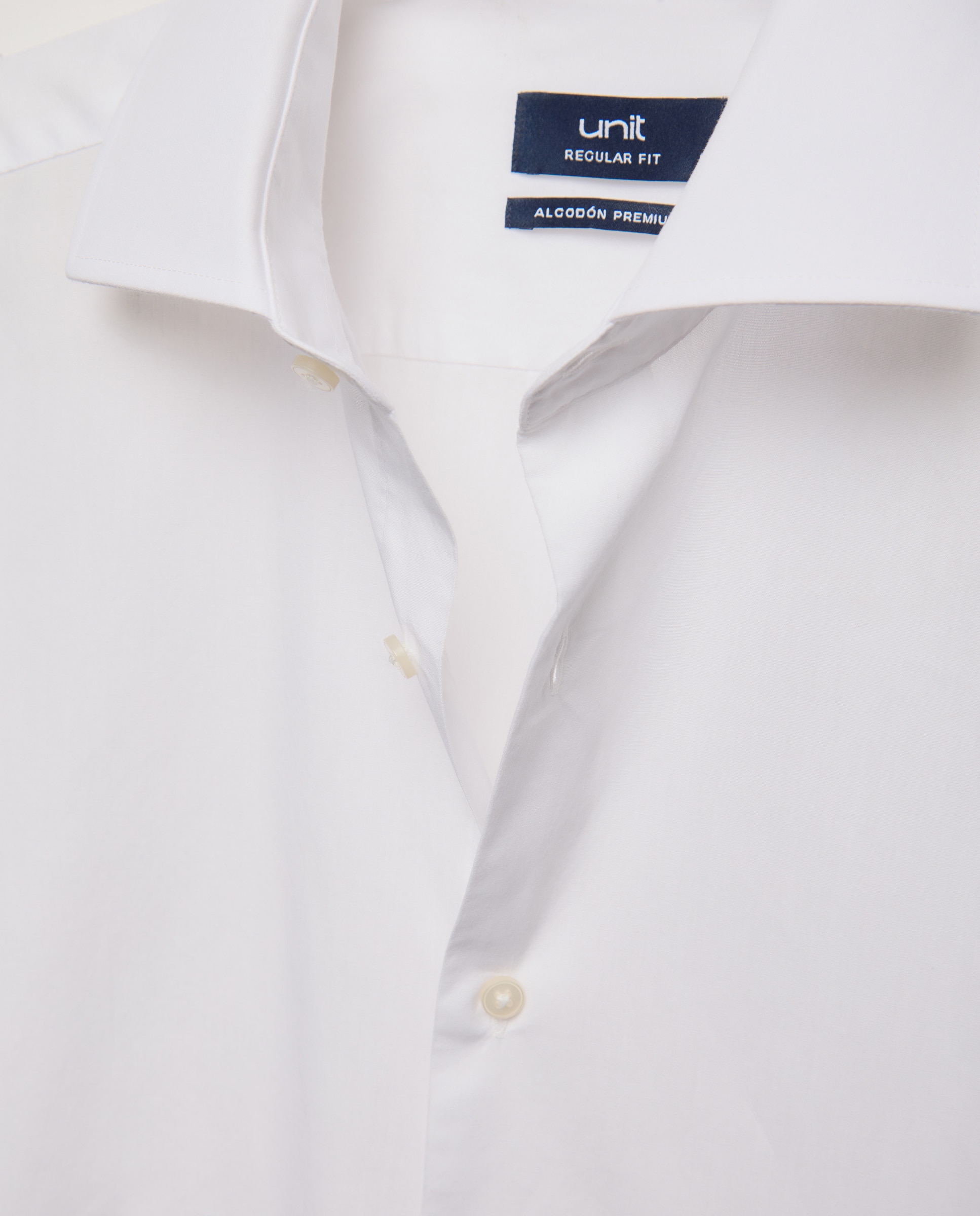 Camisa vestir hombre classic fit Blanco-5