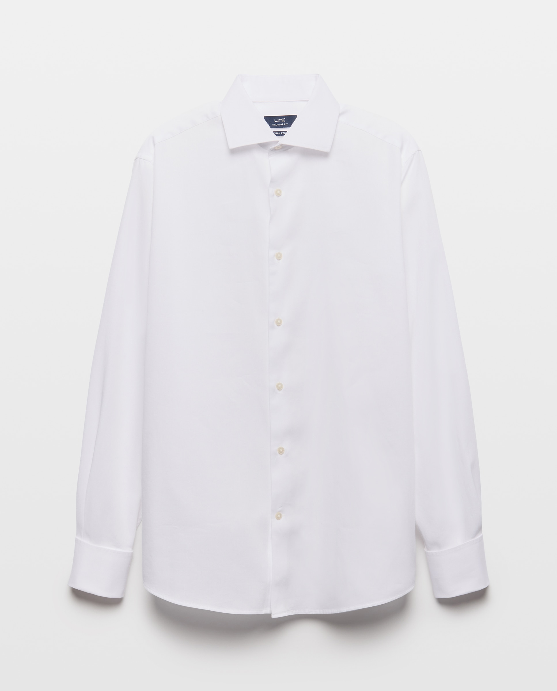 Camisa vestir hombre classic fit Blanco-4