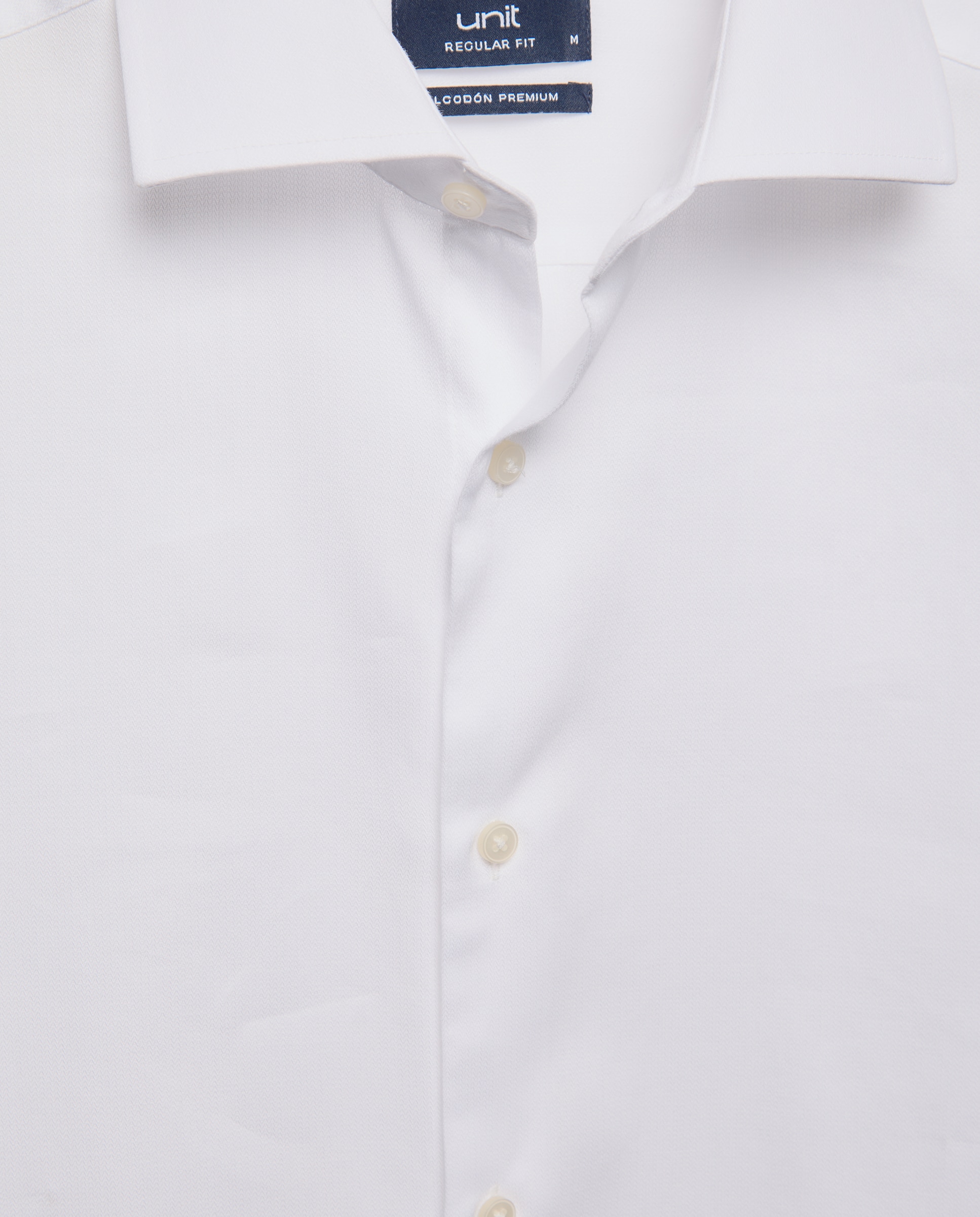Camisa vestir hombre classic fit Blanco-5