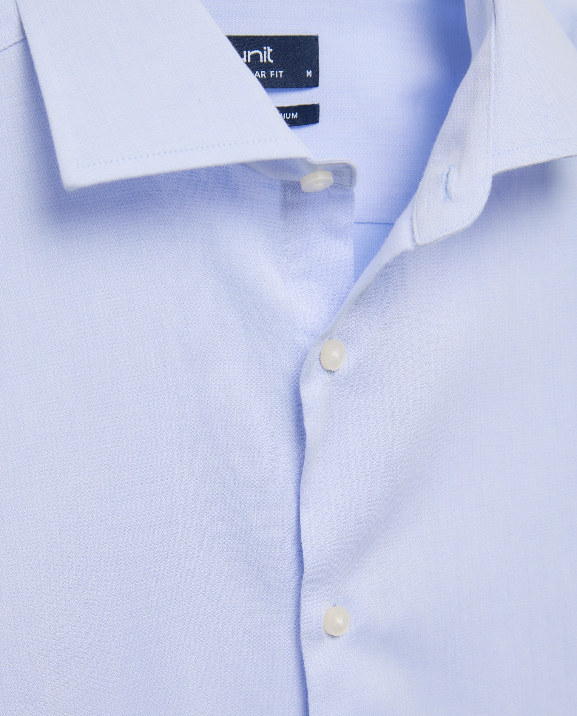 Camisa vestir hombre classic fit 400 Azul-5