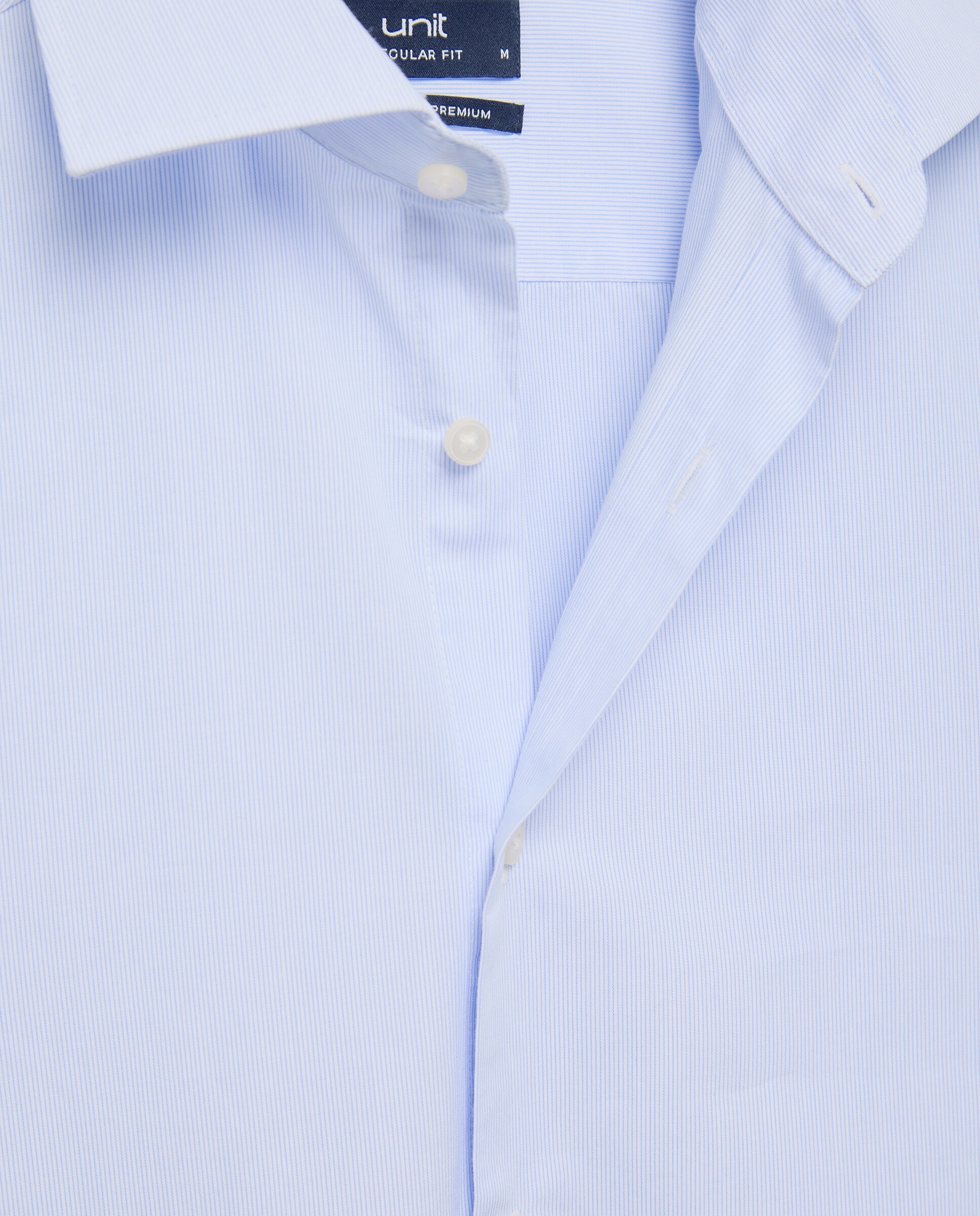 Camisa vestir hombre classic fit 400 Azul-5