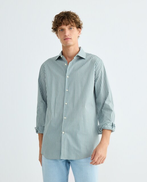 Imagen 0 de Camisa sport hombre cuadros