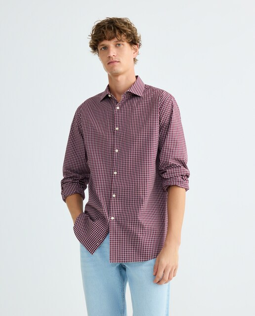 Imagen 0 de Camisa sport hombre cuadros