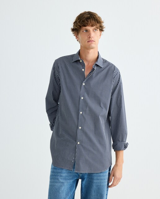 Imagen 0 de Camisa sport hombre cuadros