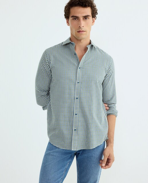 Imagen 0 de Camisa sport hombre franela