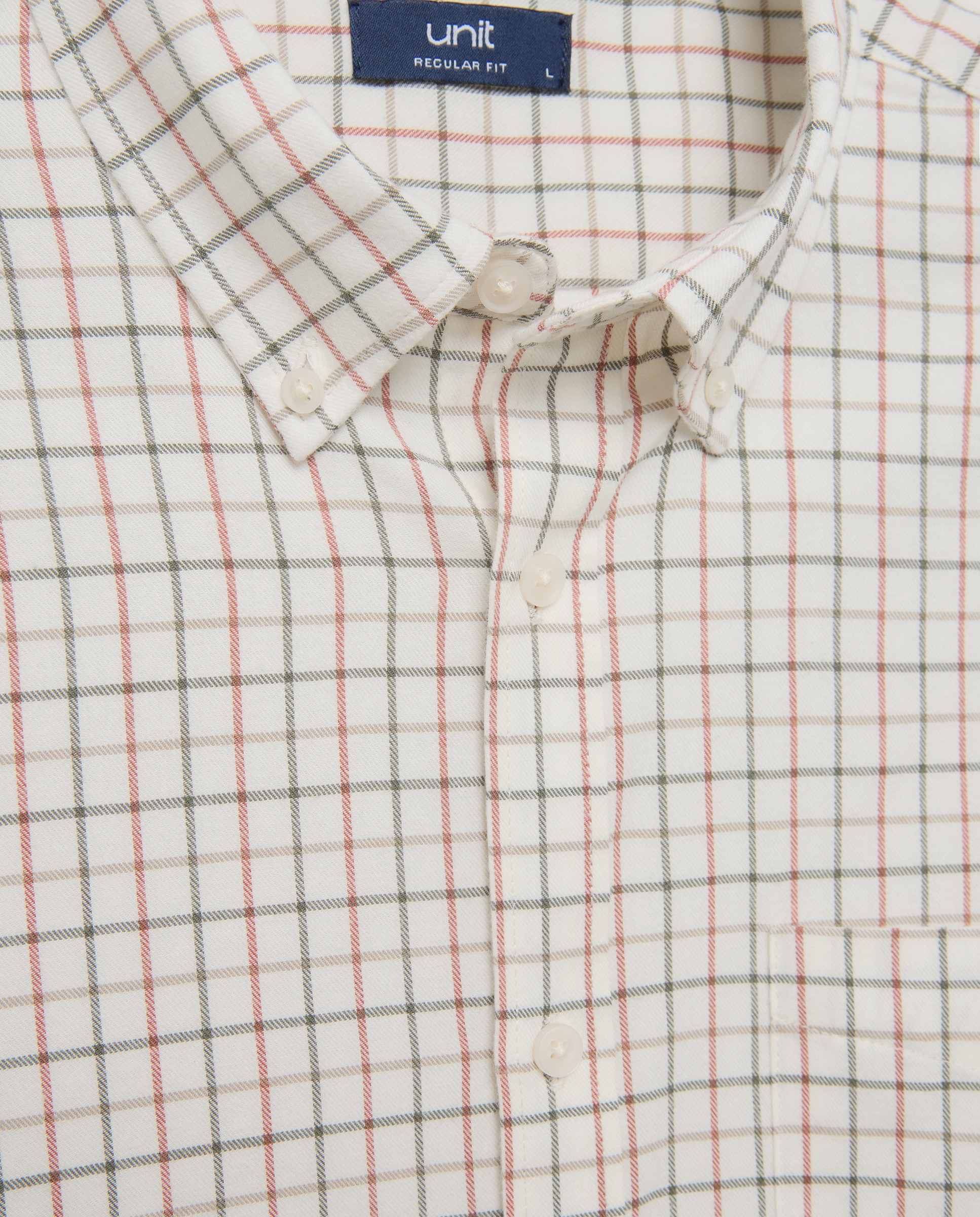 Camisa sport hombre villela cuadros 500 VERDE-5