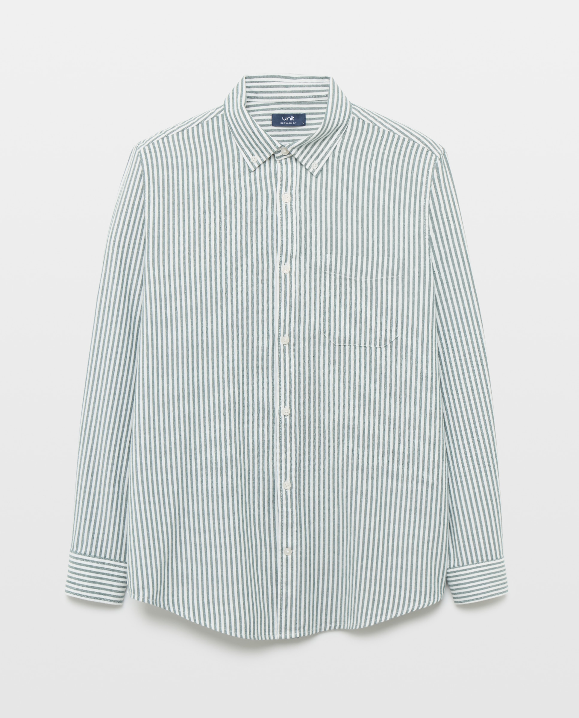 Camisa sport hombre villela cuadros 530 Verde oscuro-4