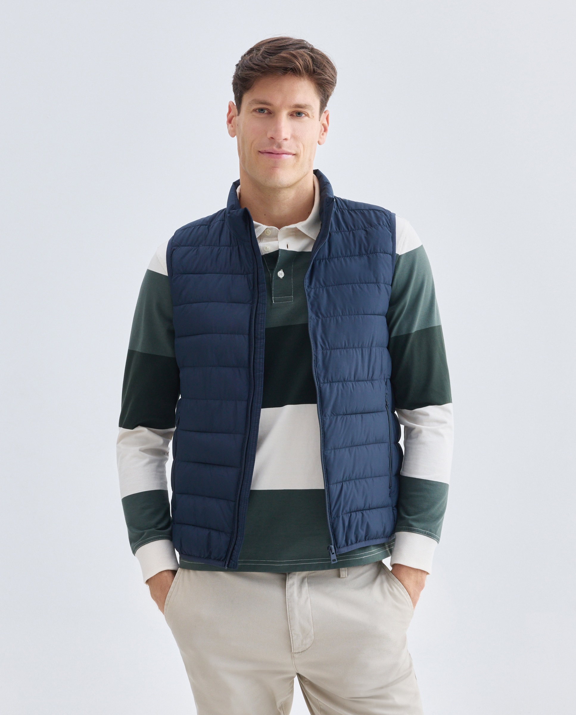 Imagen 0 de Chaleco hombre ultraligero con relleno reciclado