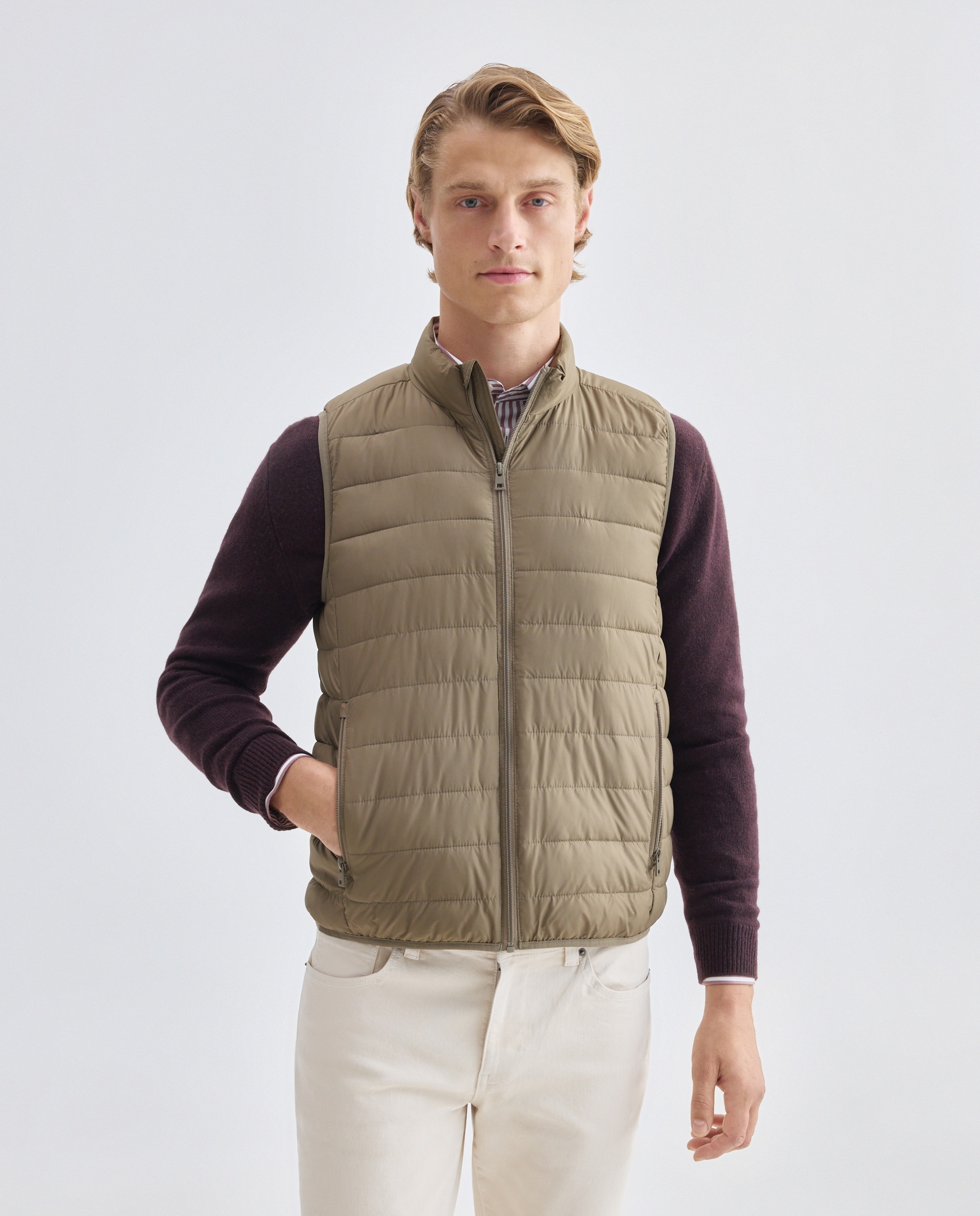 Imagen 0 de Chaleco hombre ultraligero con relleno reciclado