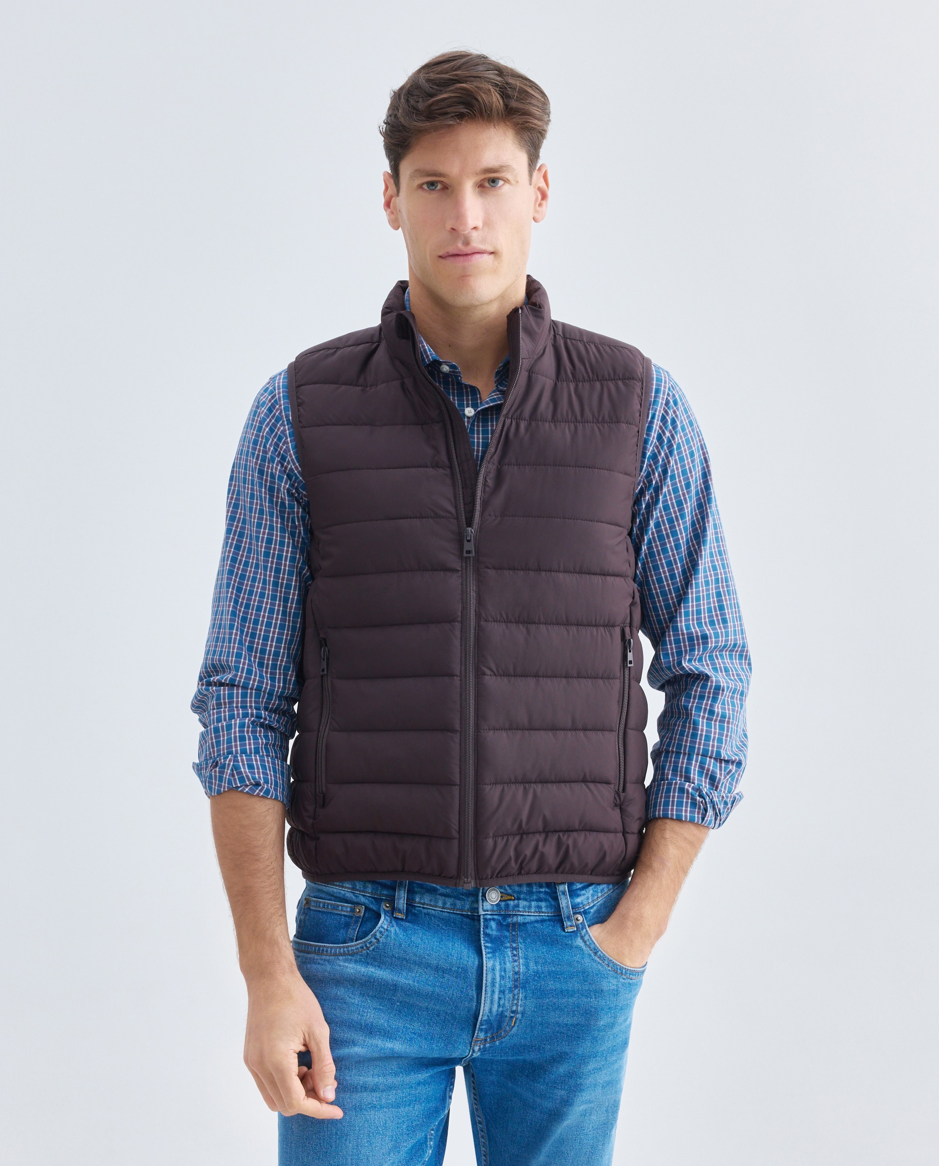 Imagen 0 de Chaleco hombre ultraligero con relleno reciclado