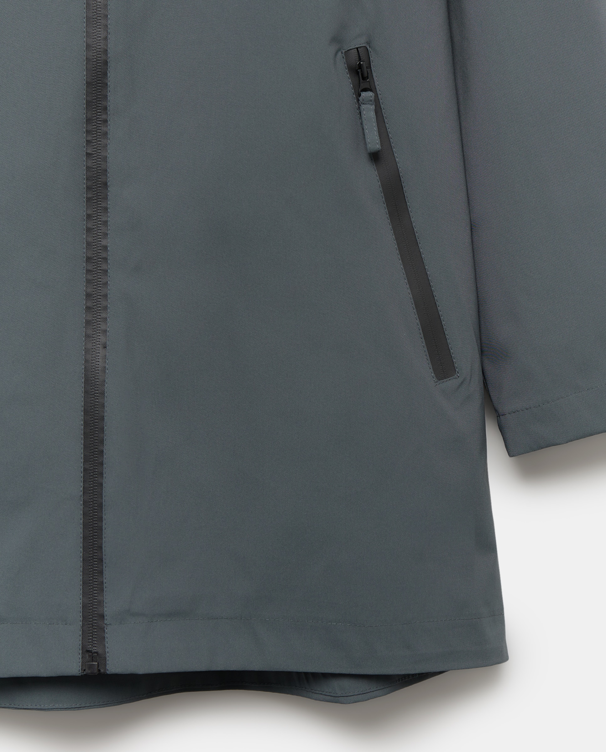 Parka Hombre tecnica con capucha Verde Pato-2