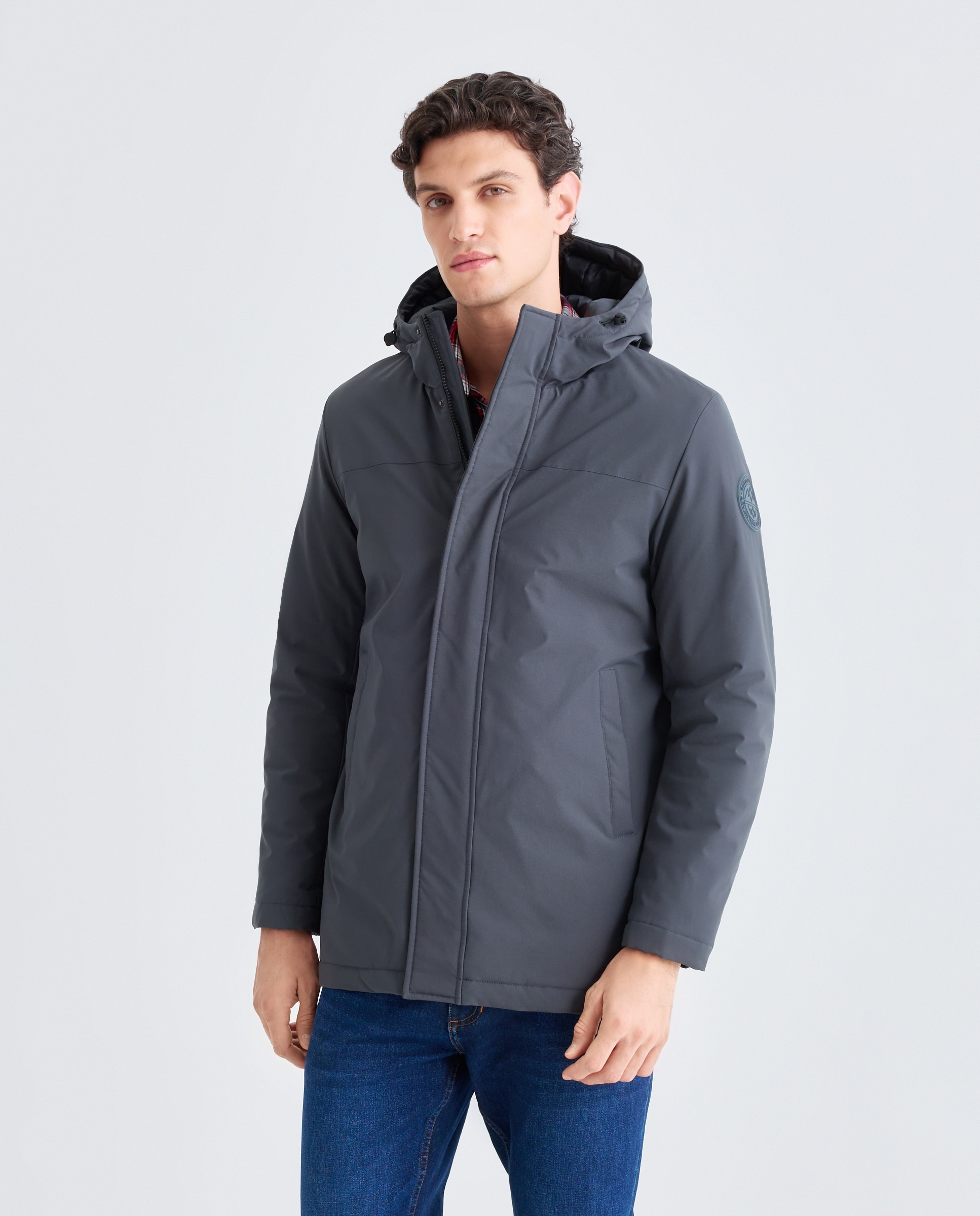 Imagen 0 de Parka hombre con capucha