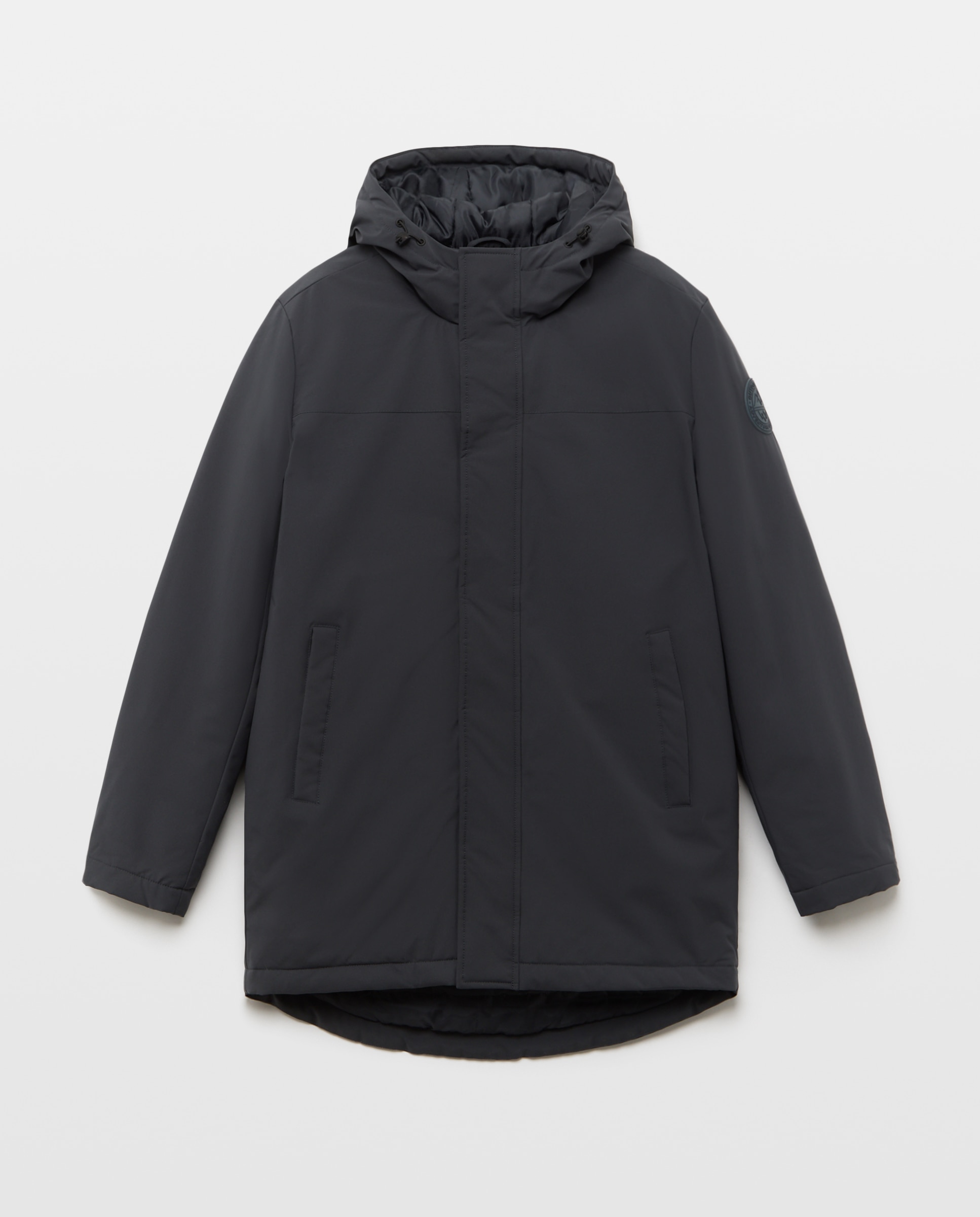 Parka hombre con capucha 471 Índigo-5