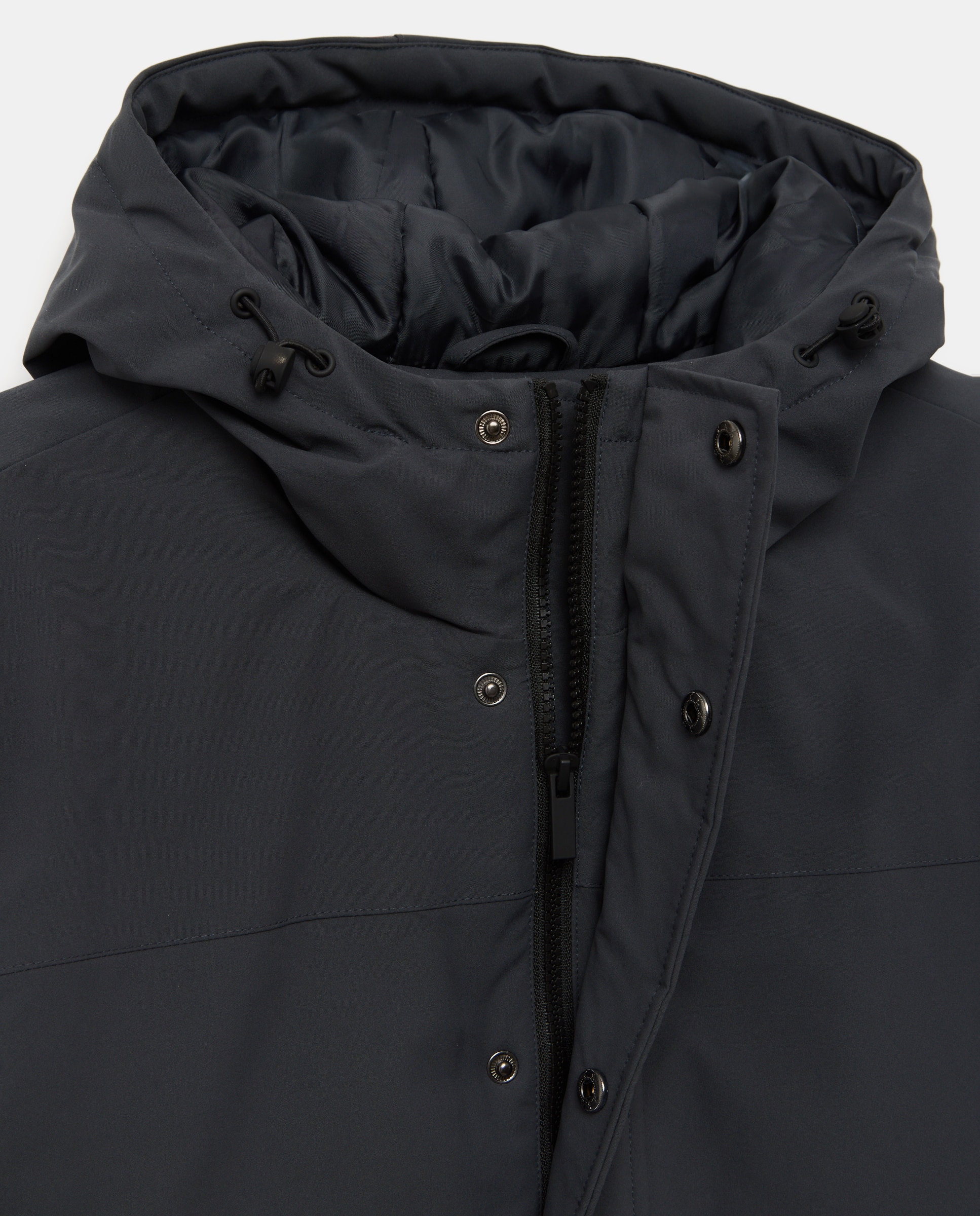 Parka hombre con capucha 471 Índigo-6