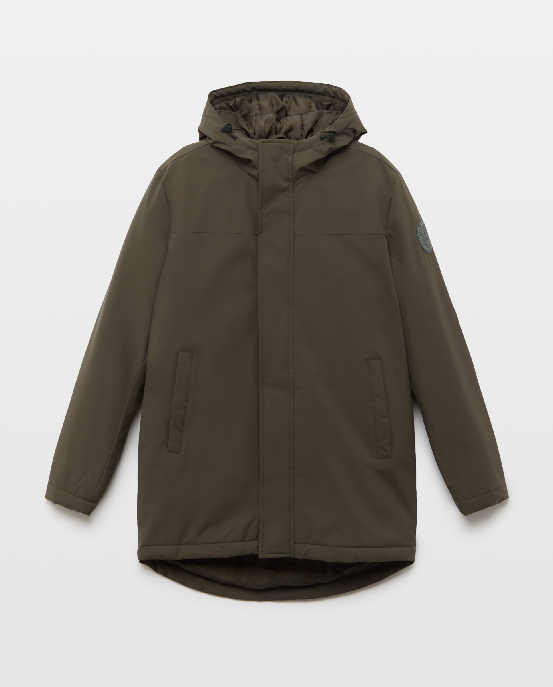 Parka hombre con capucha 580 Musgo-5