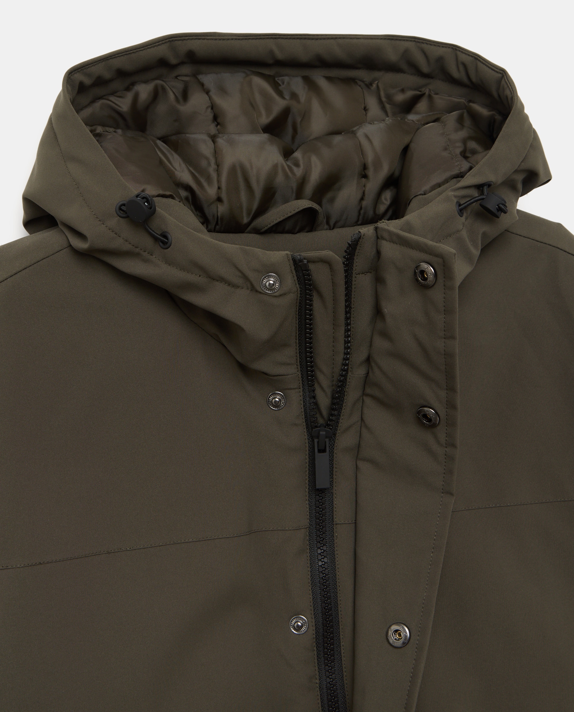 Parka hombre con capucha 580 Musgo-6