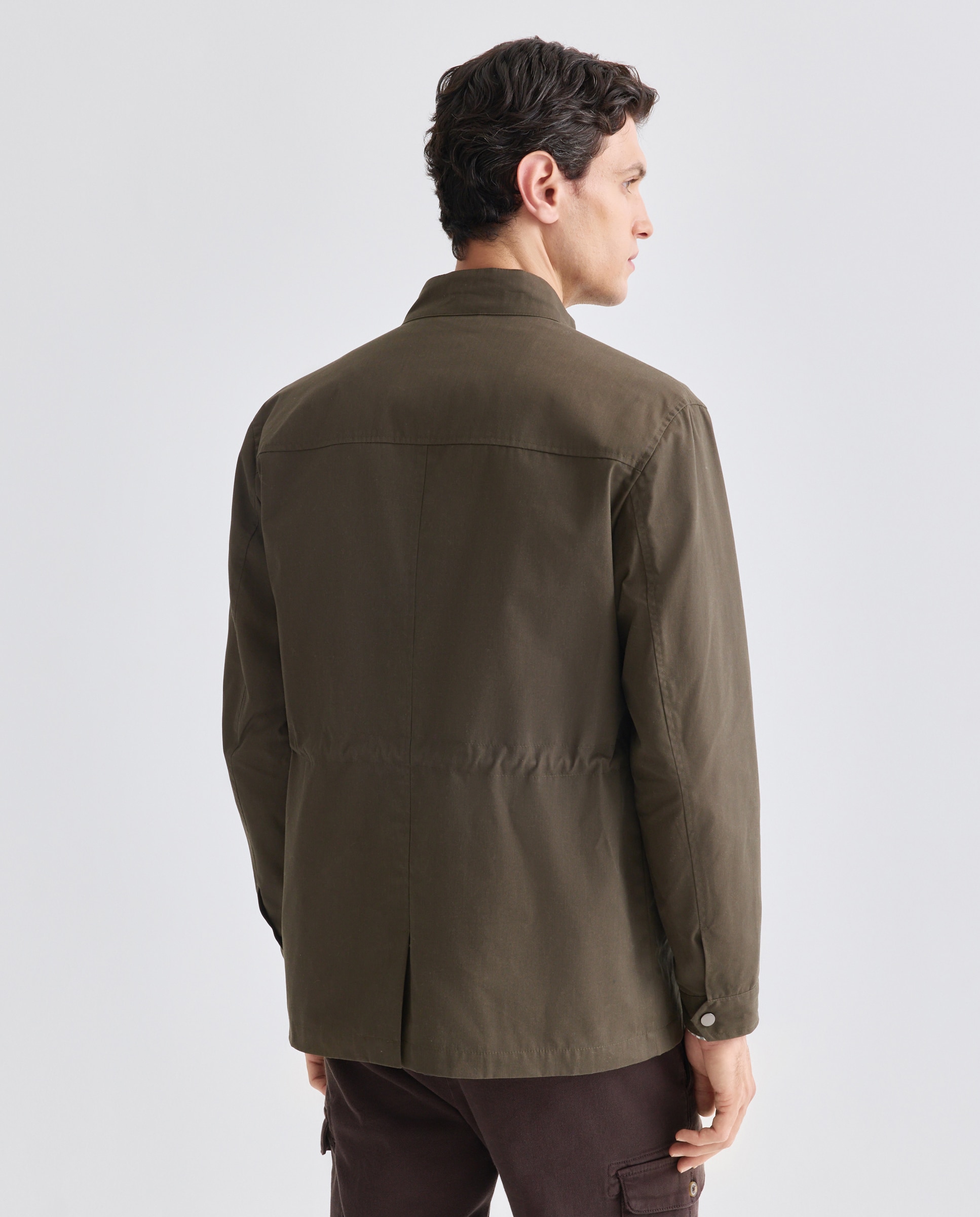 Chaqueta hombre sahariana 520 Kaki-3