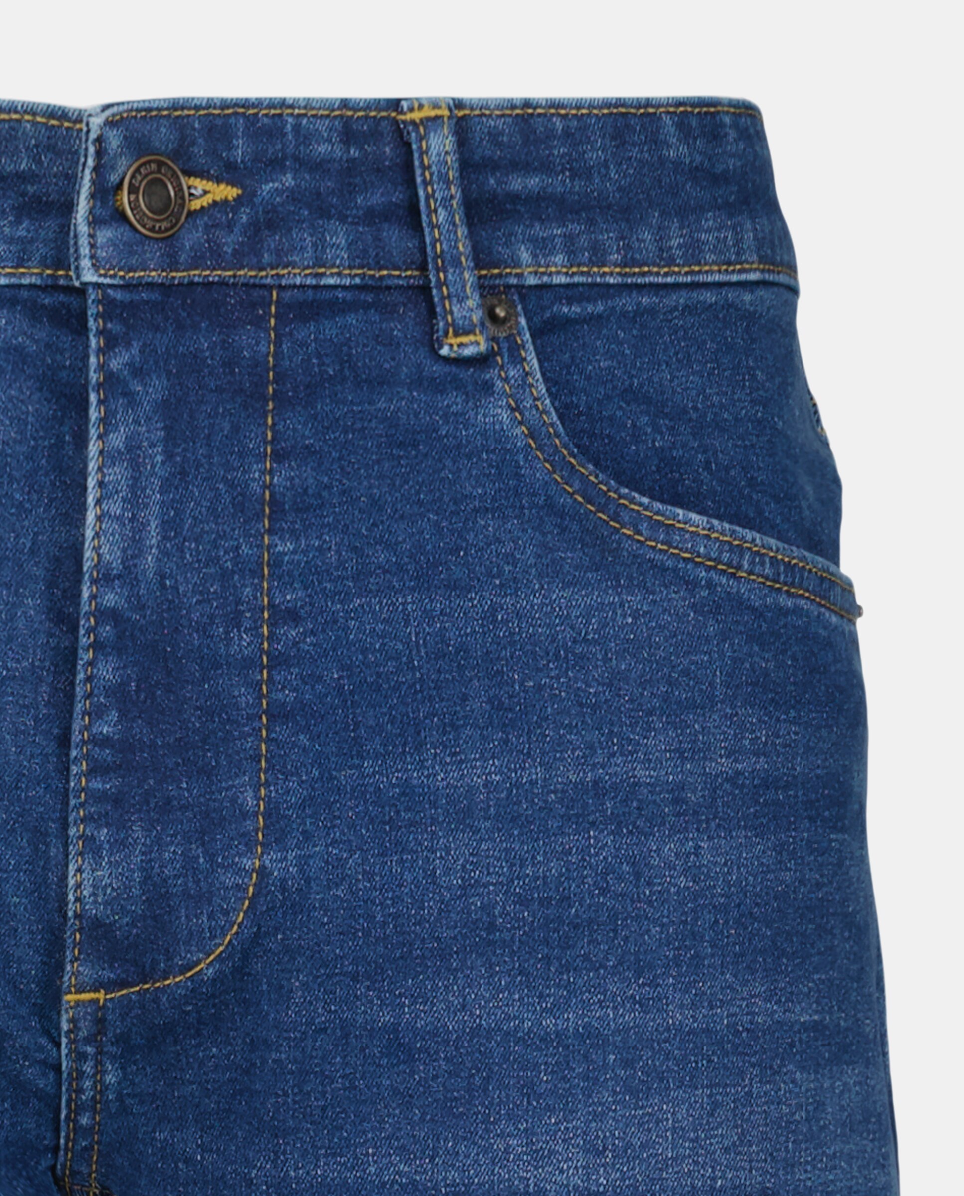 Pantalón vaquero de hombre básico slim fit Azul pálido-5