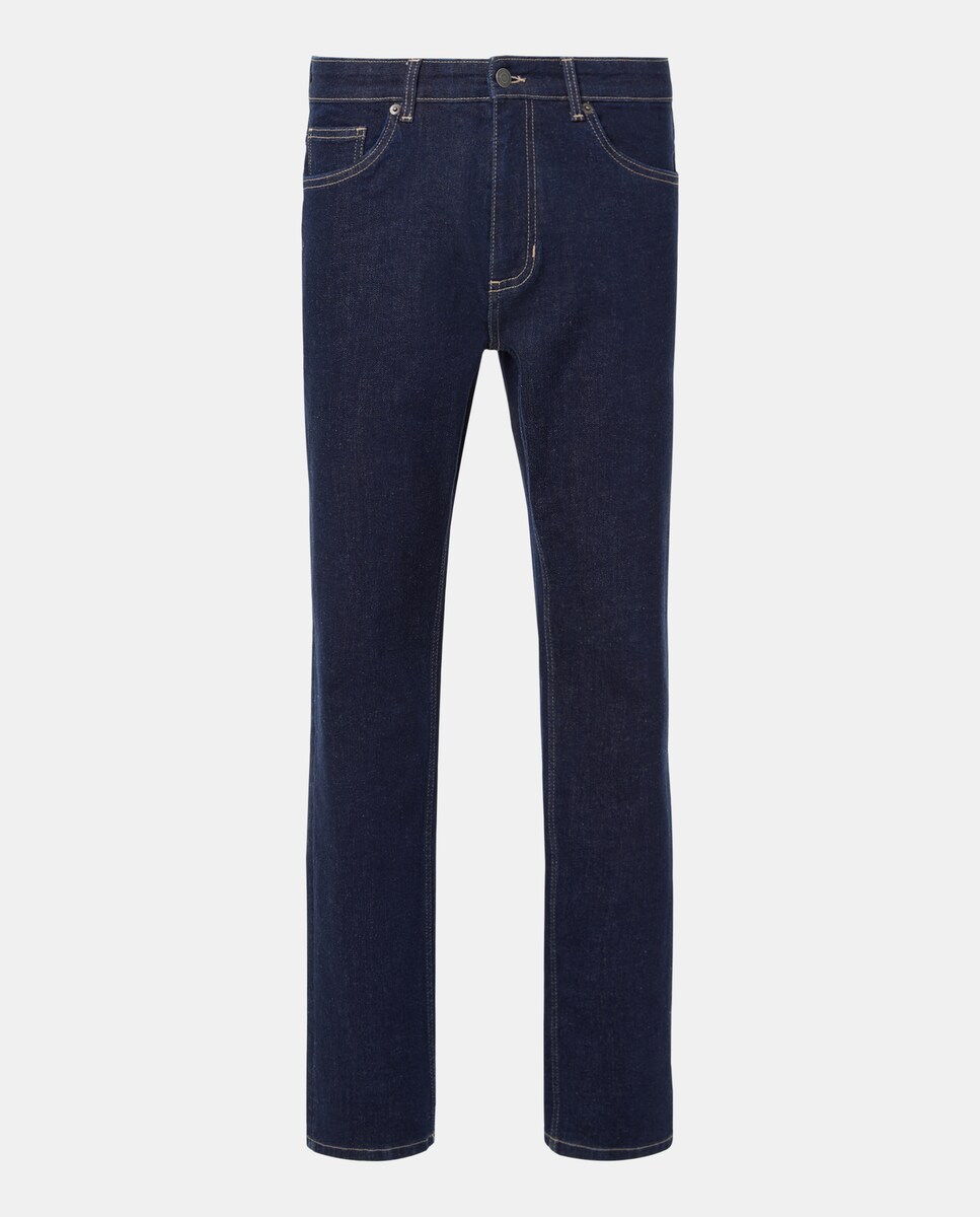 Pantalón vaquero de hombre regular fit Indigo-4