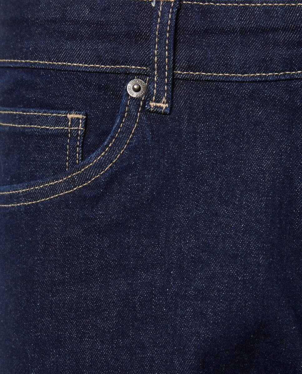 Pantalón vaquero de hombre regular fit Indigo-5
