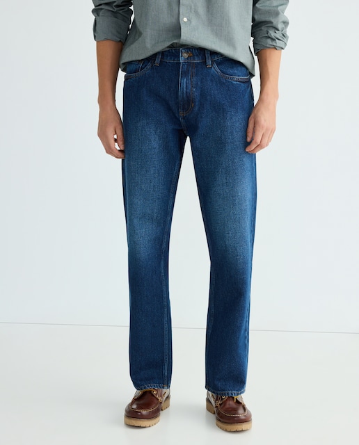 Imagen 0 de Pantalón vaquero de hombre regular fit