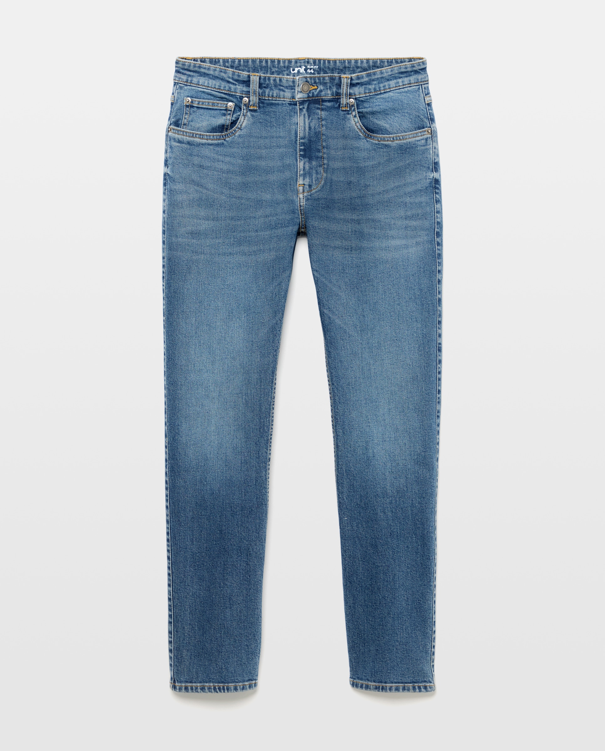 Pantalón vaquero hombre slim fit Azul pálido-4