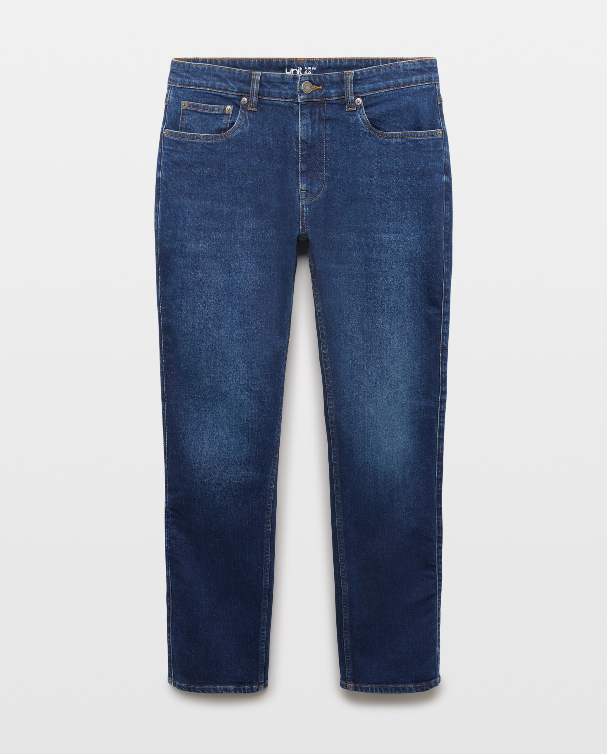 Pantalón vaquero hombre slim fit Azul oscuro-4
