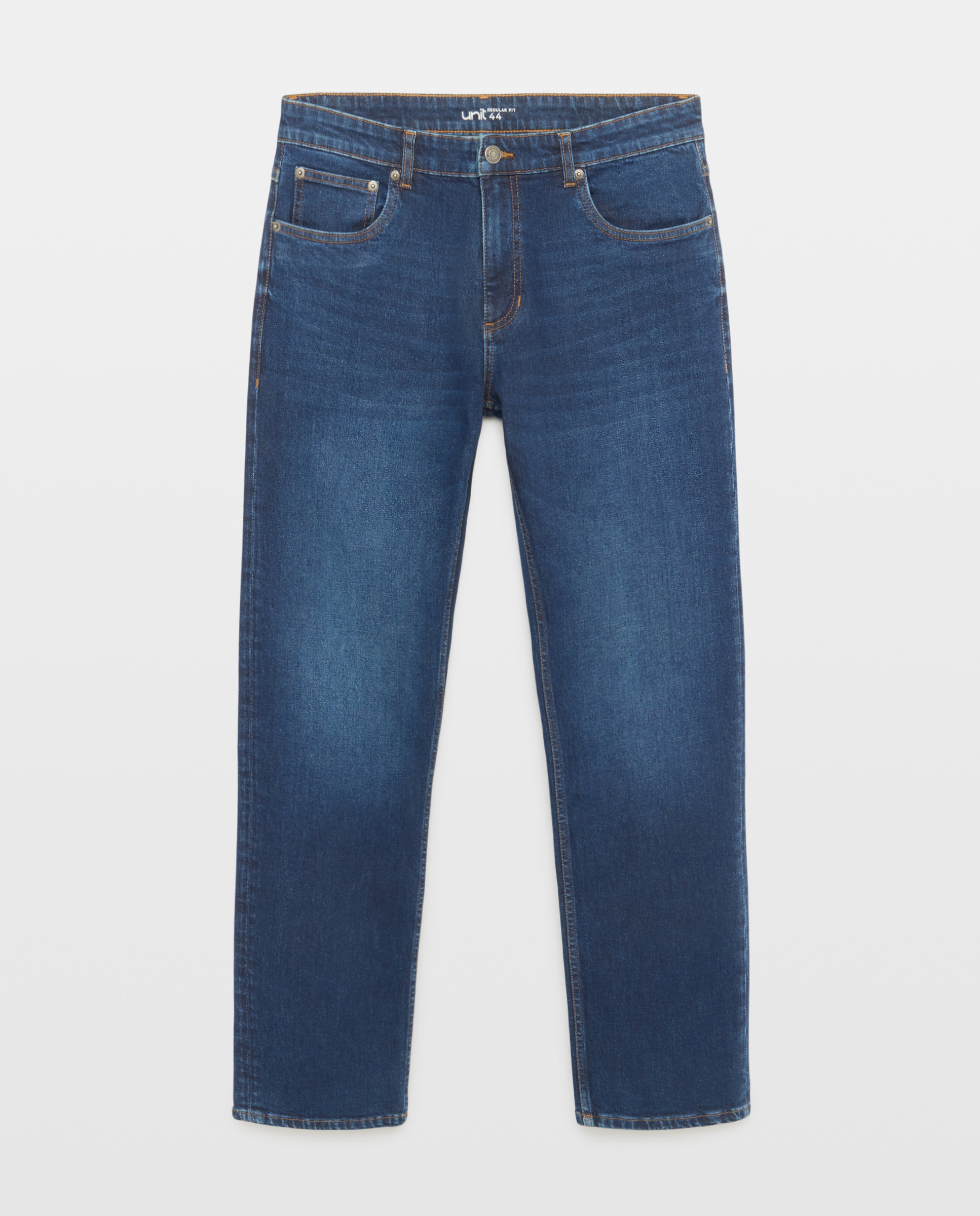 Pantalón vaquero hombre regular fit Azul oscuro-4