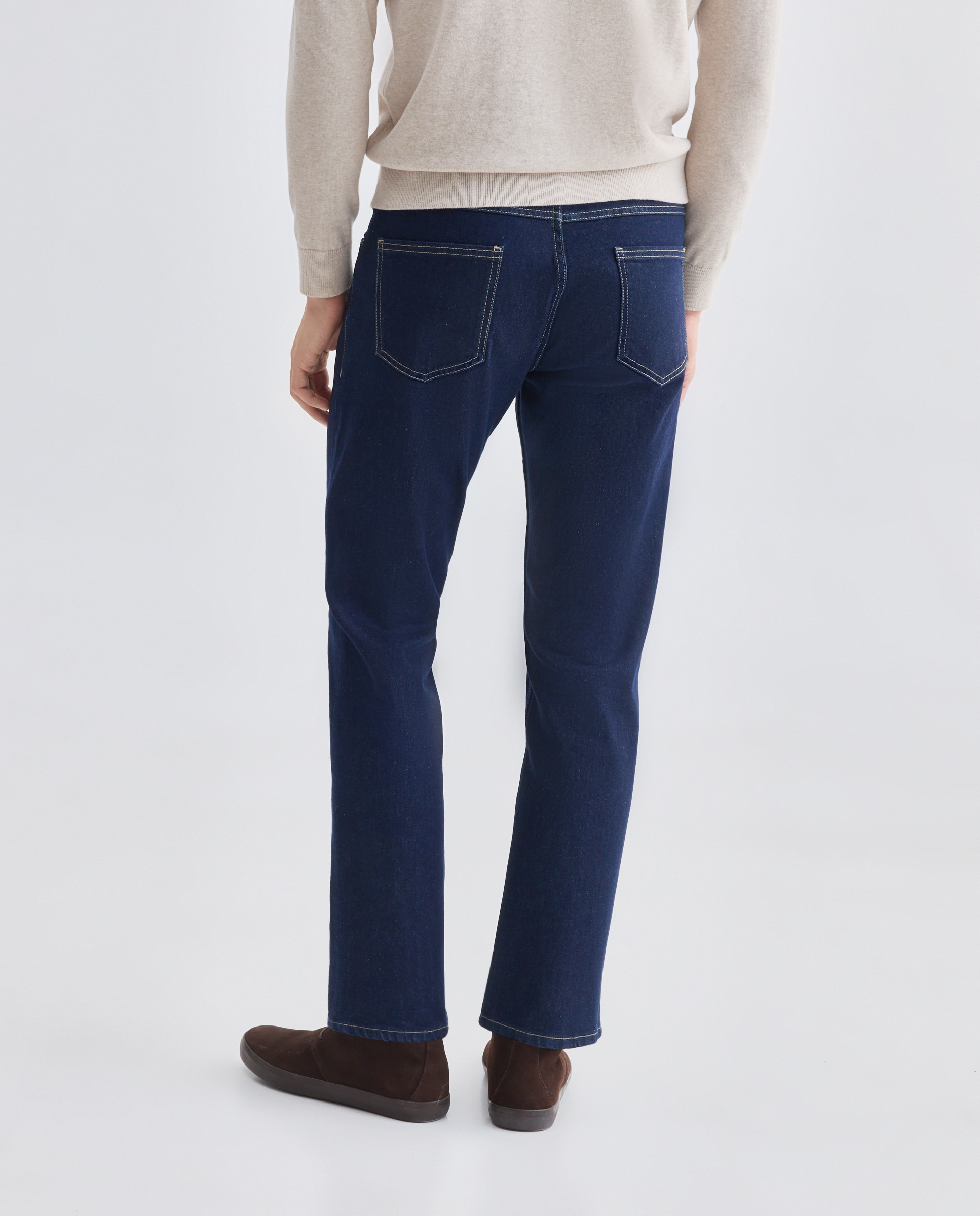 Pantalón vaquero hombre regular fit Indigo-3