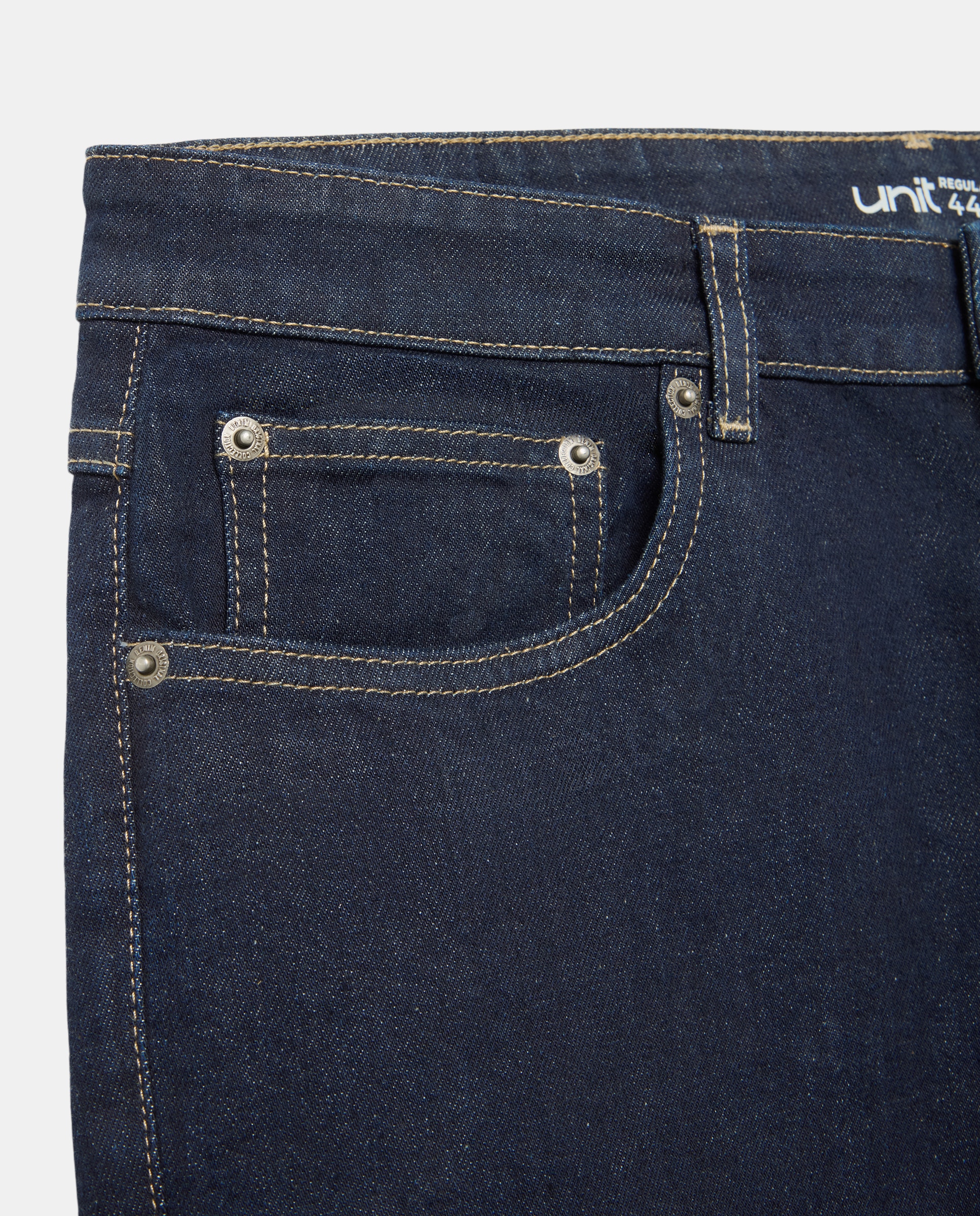 Pantalón vaquero hombre regular fit Indigo-5
