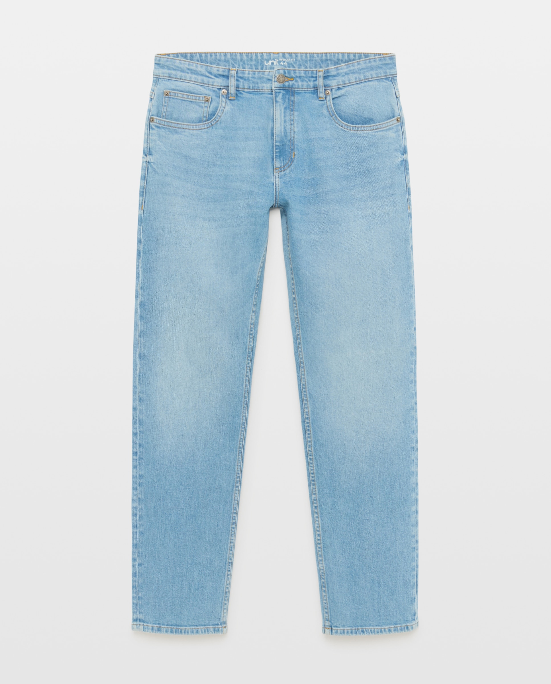 Pantalón vaquero hombre regular fit 490 Petróleo-4