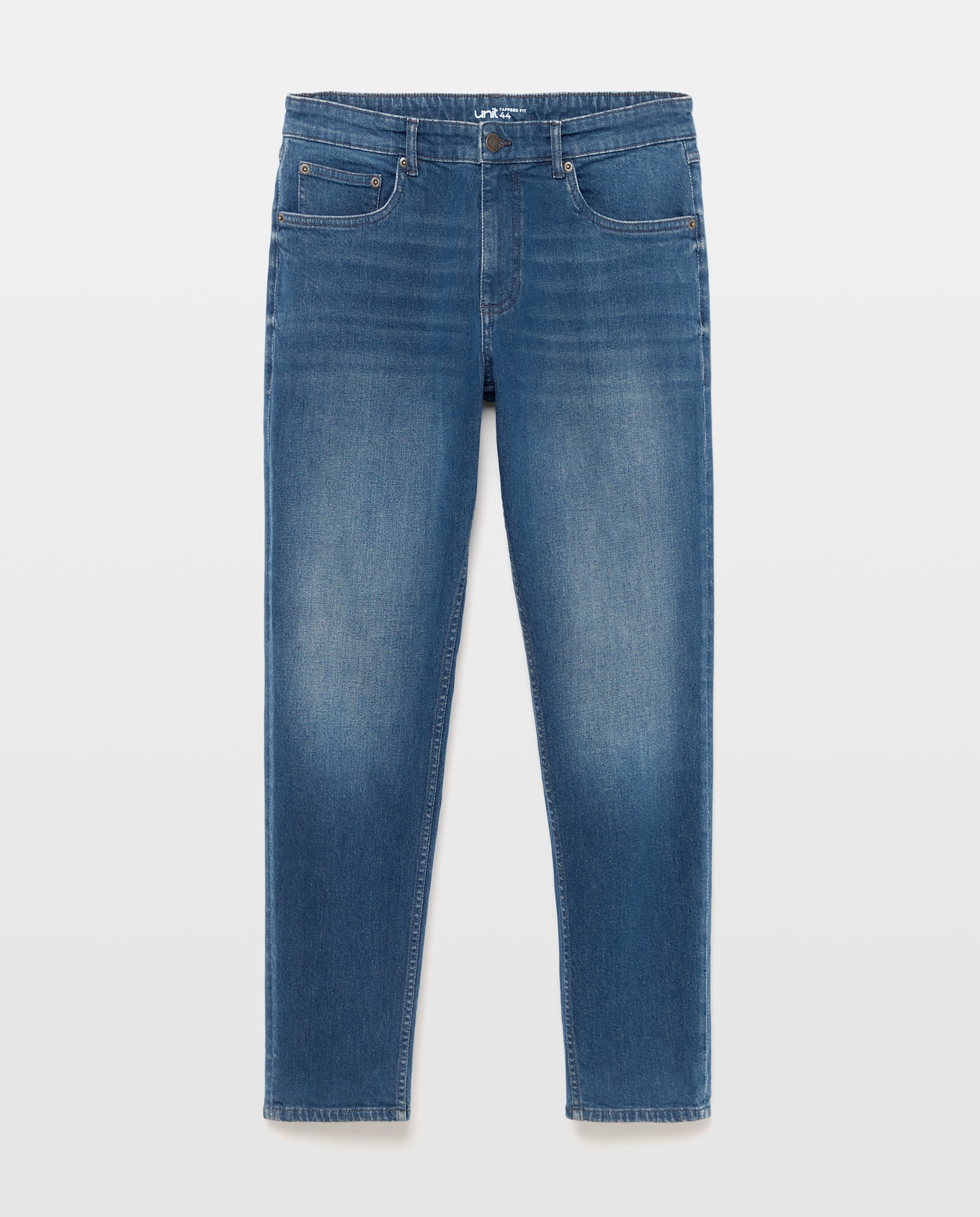Pantalón vaquero hombre tapered fit Cerúleo-4