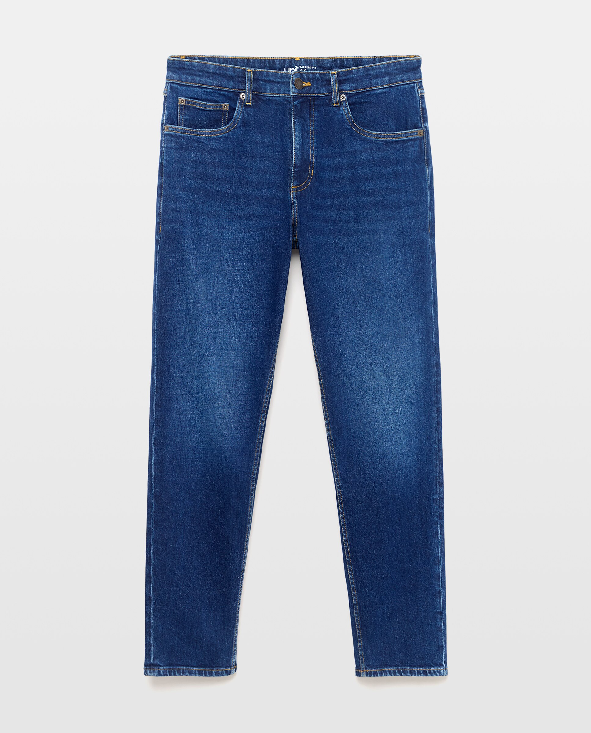 Pantalón vaquero hombre tapered fit Azul pálido-4
