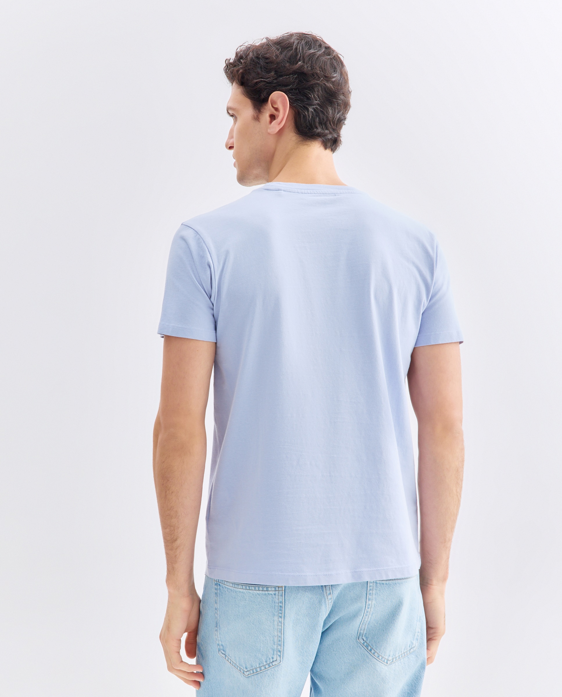 Camiseta de hombre manga corta sunny days 284 Lila-4
