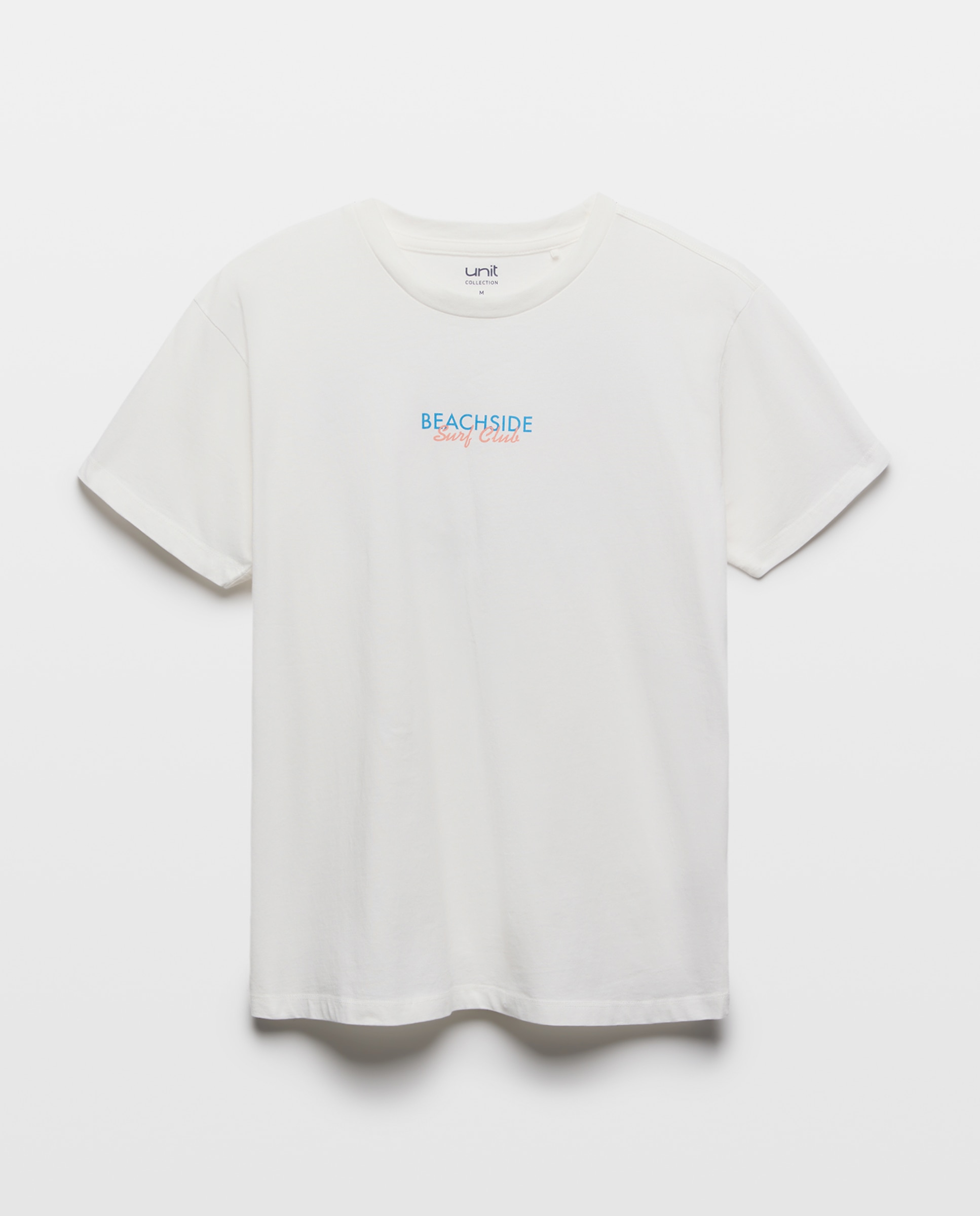 Camiseta de hombre manga corta BEACHSIDE SURF CLUB 120 Crudo-4