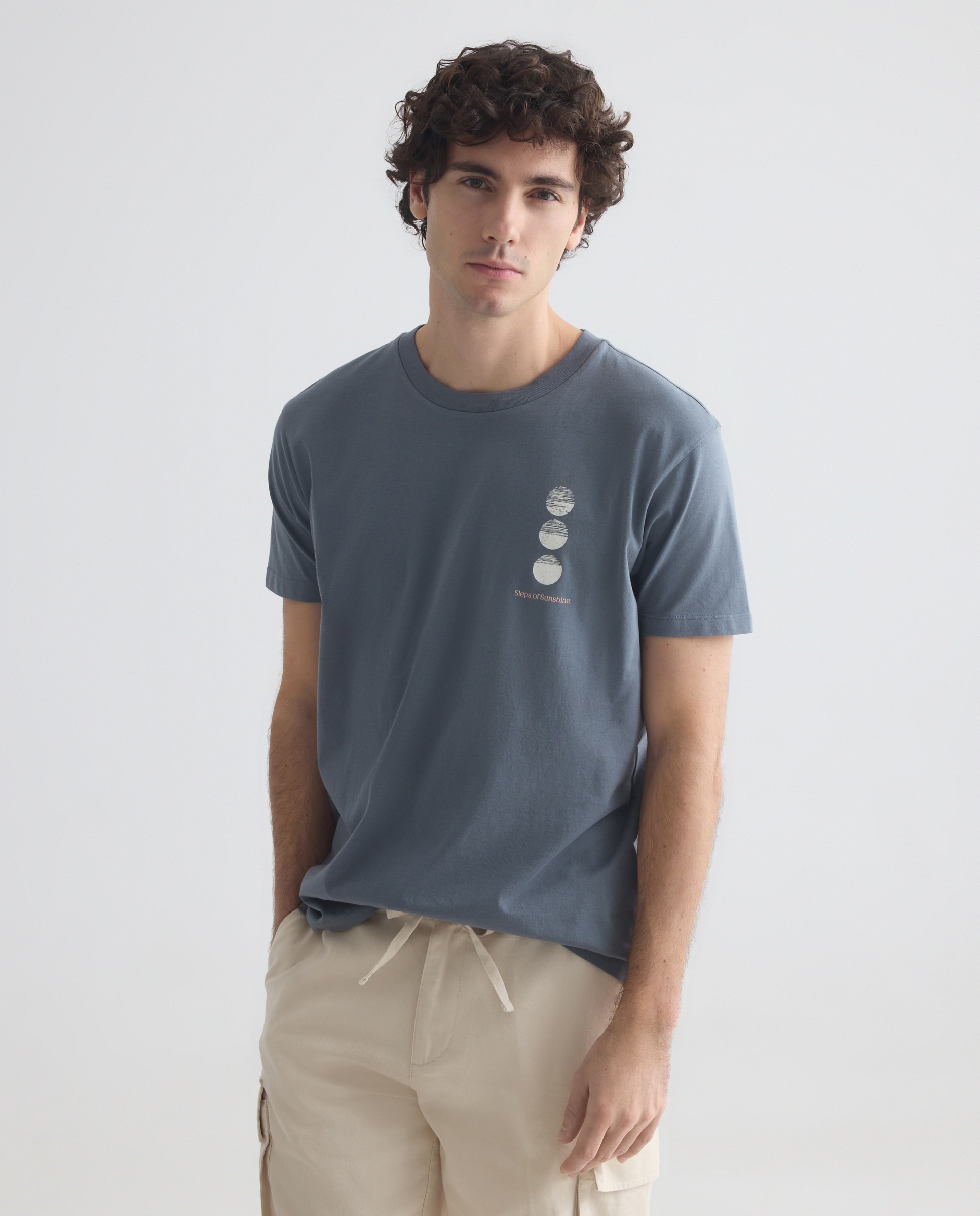 Imagen 0 de Camiseta de hombre manga corta Steps of Sunshine