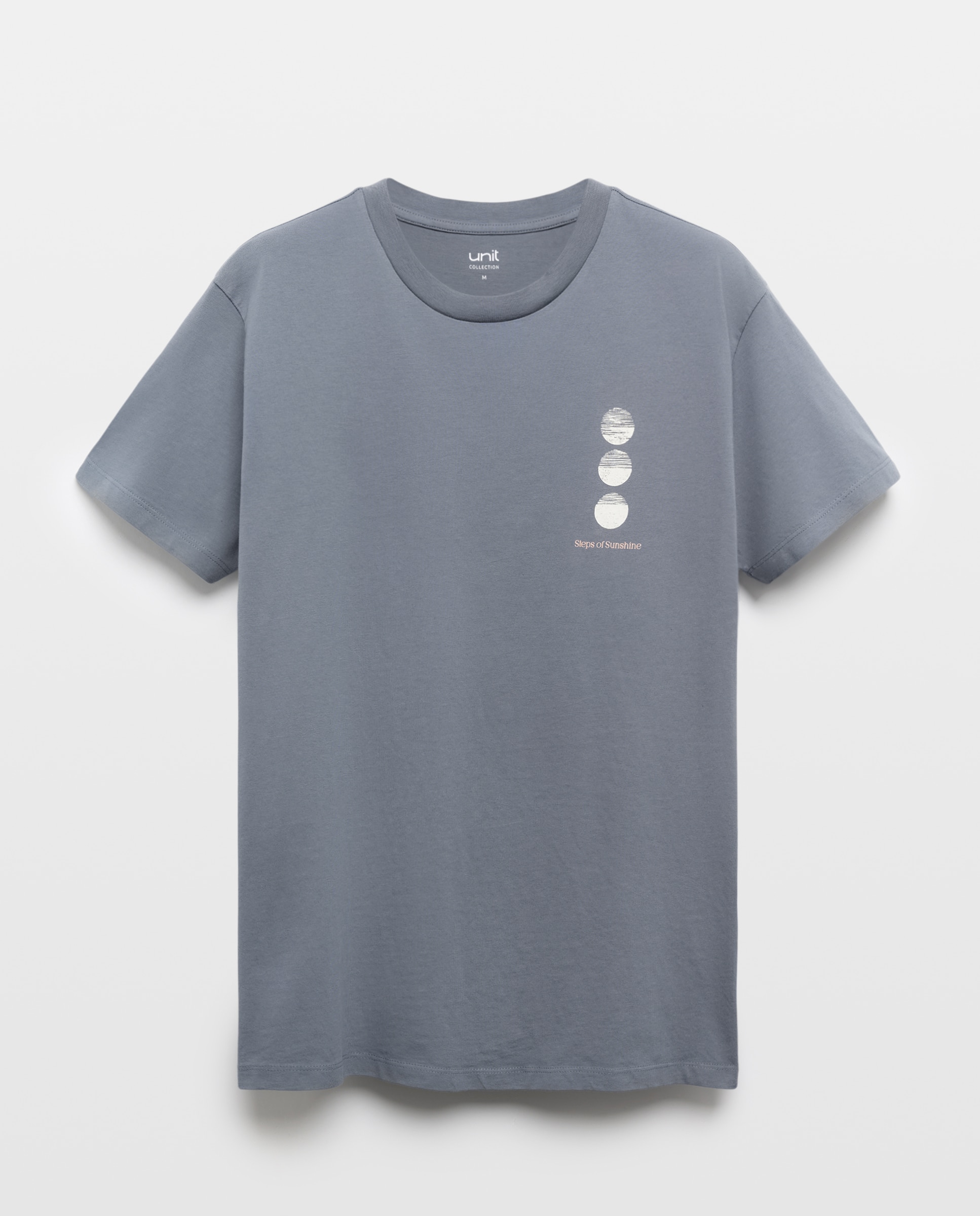 Camiseta de hombre manga corta Steps of Sunshine 400 Azul-4