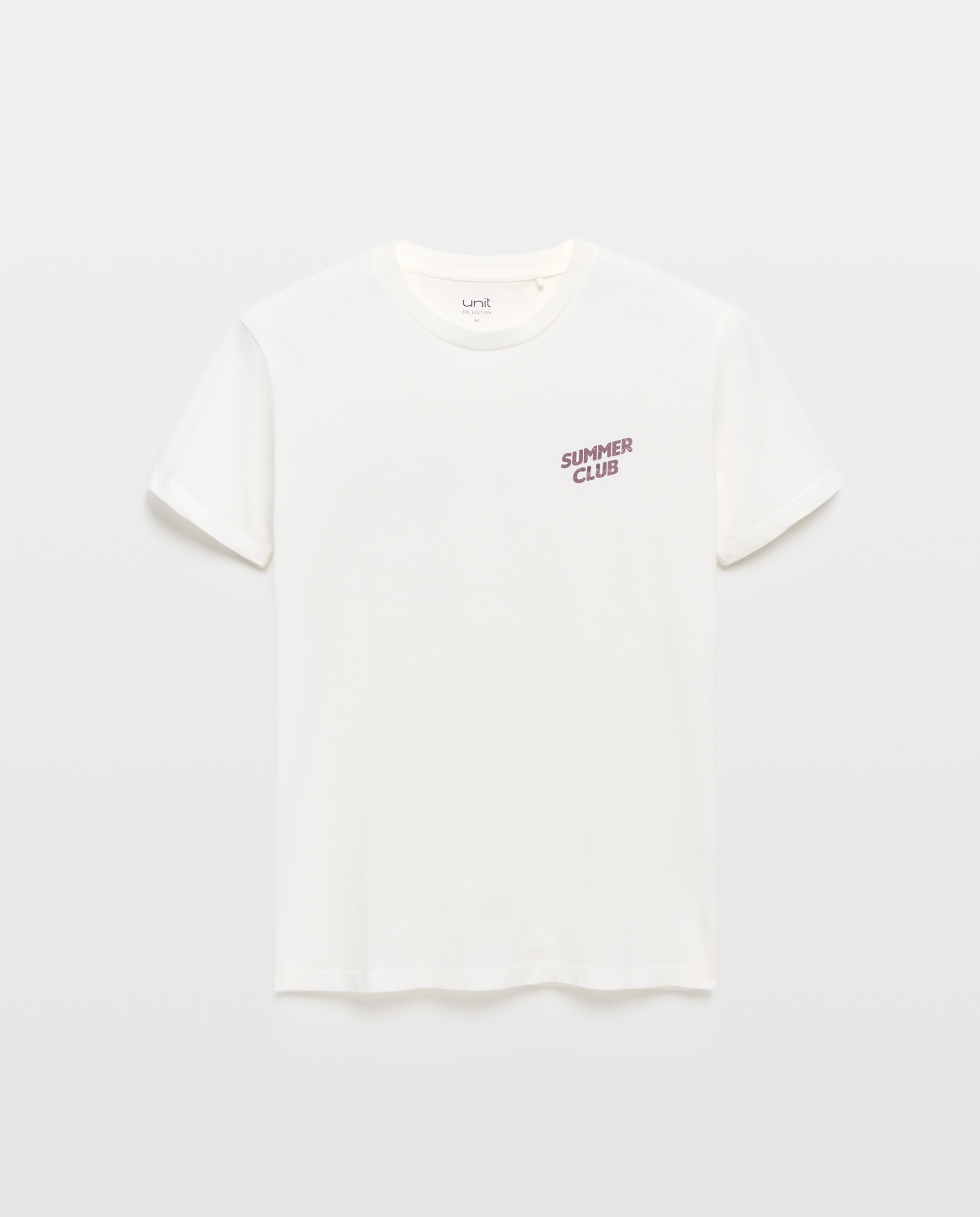 Camiseta de hombre manga corta Summer club Blanco-4